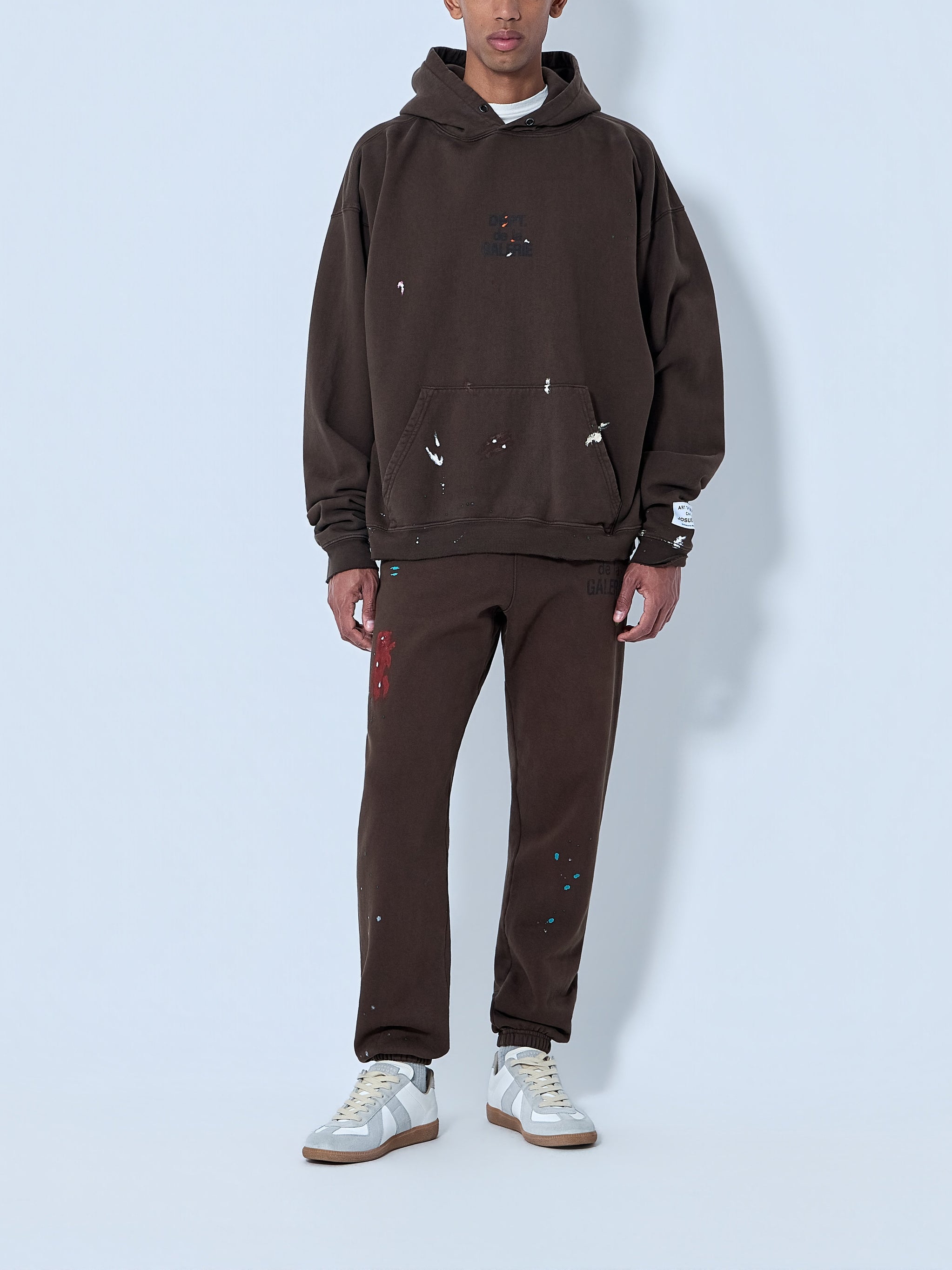 Abstract Print Hoodie