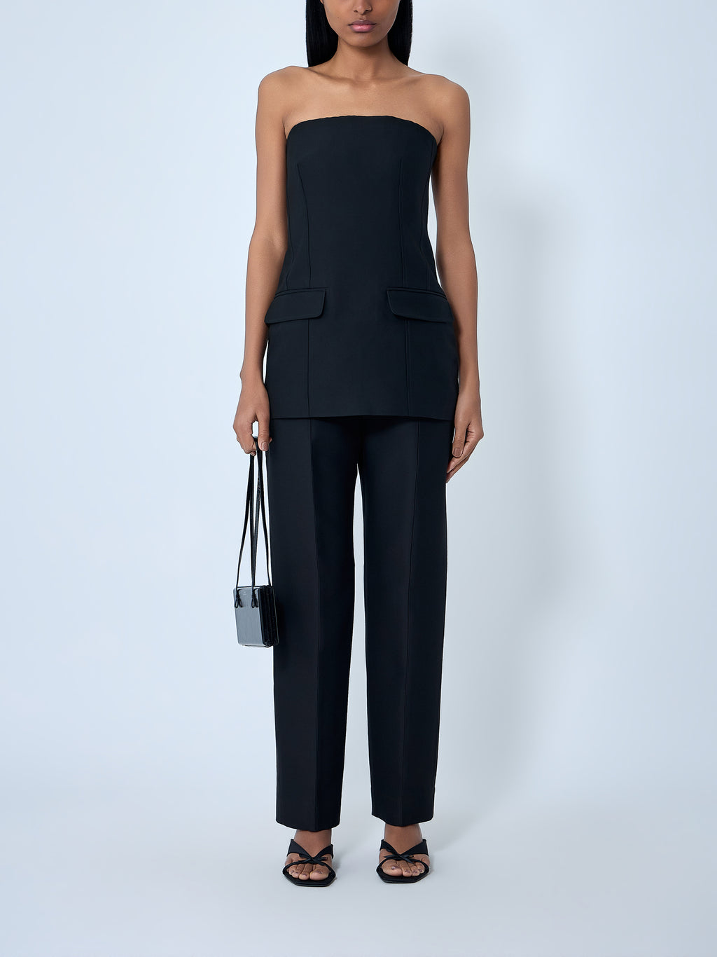Crepe Pocket Top