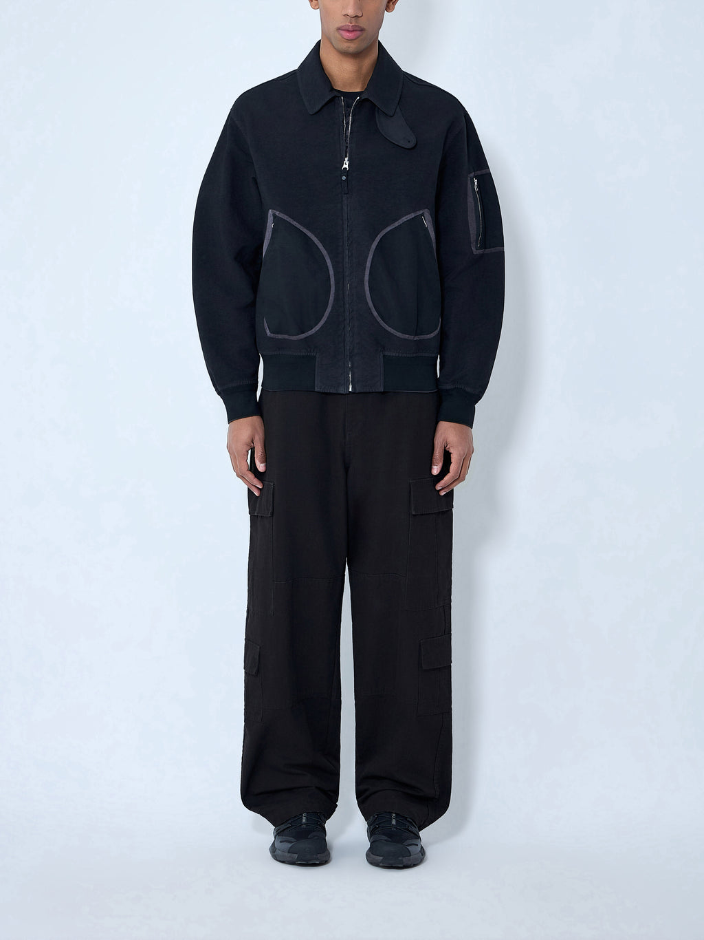 Zip-Up Bomber Jacket