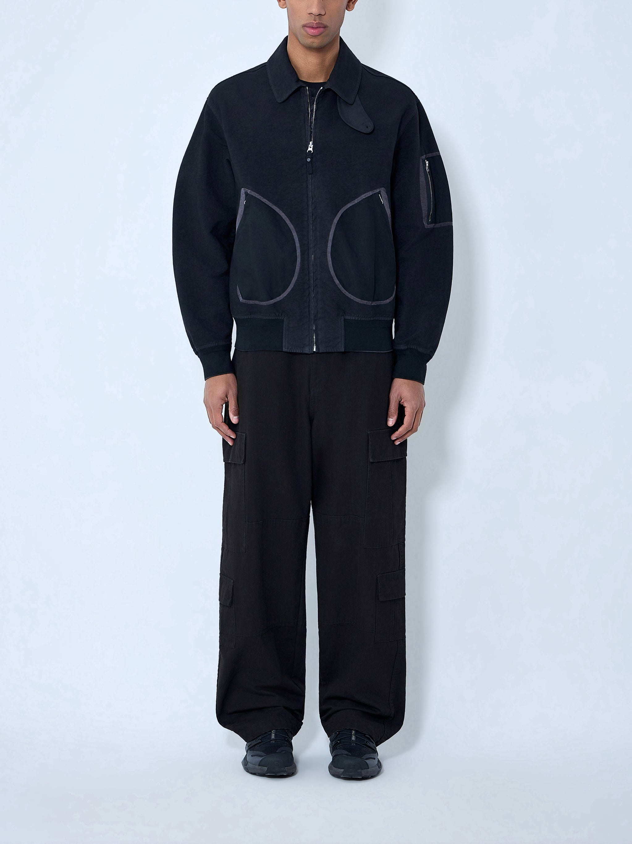 Zip-Up Bomber Jacket