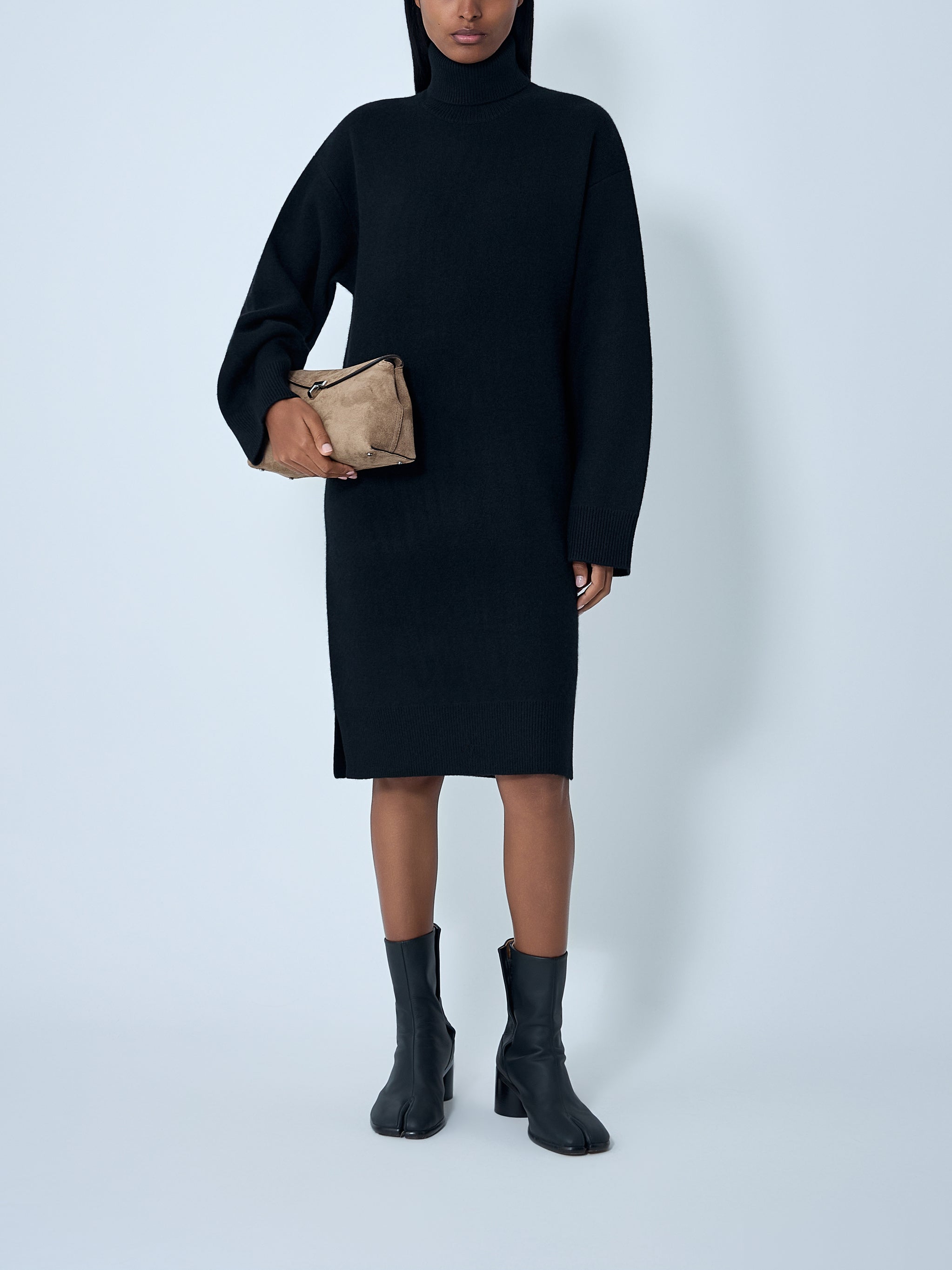Turtleneck Mini Dress