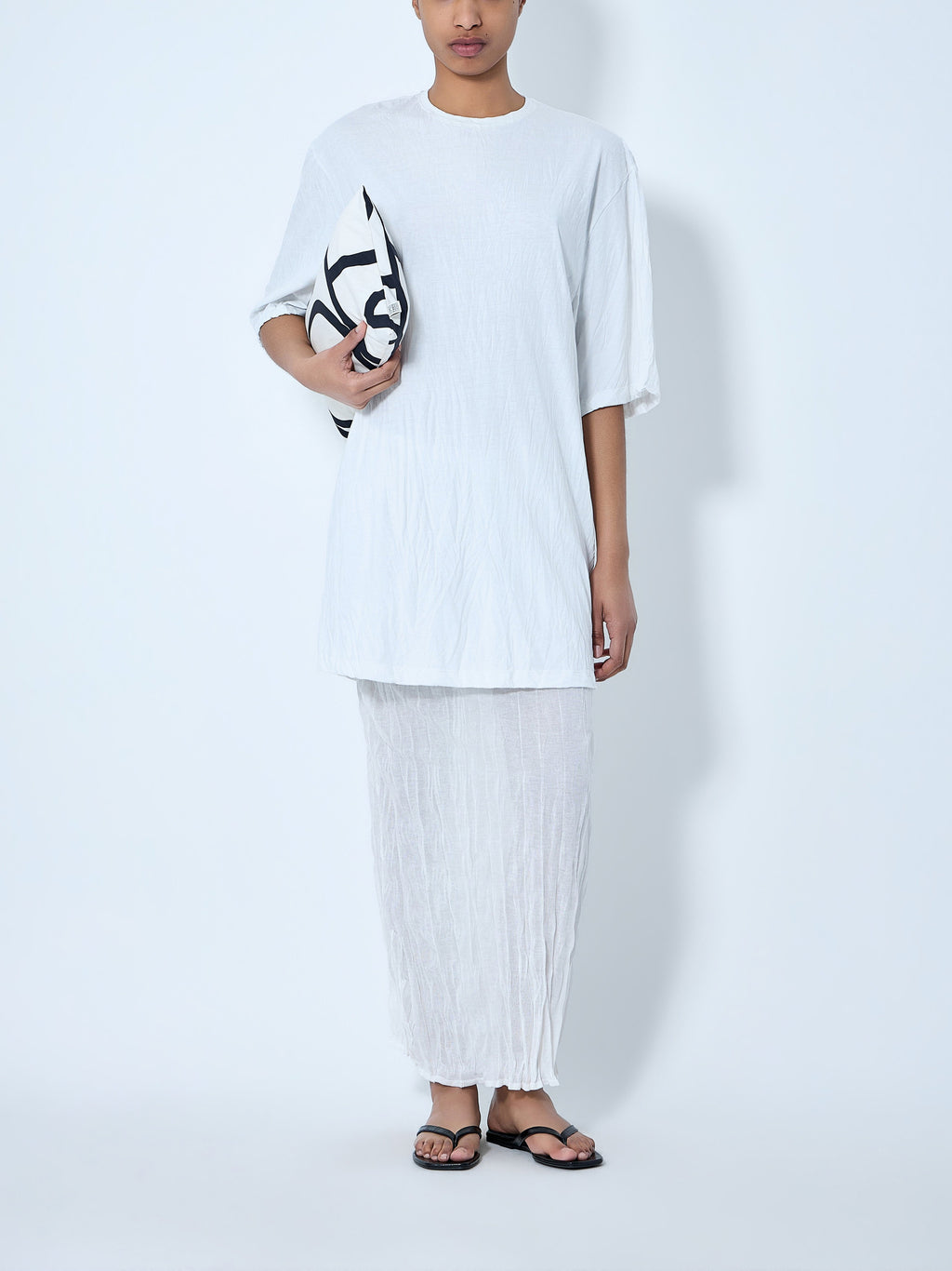 Oversized Cotton T-Shirt Dress