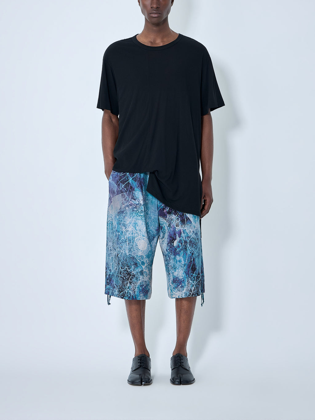 Diorama Jersey Asymmetry Hem T-Shirt