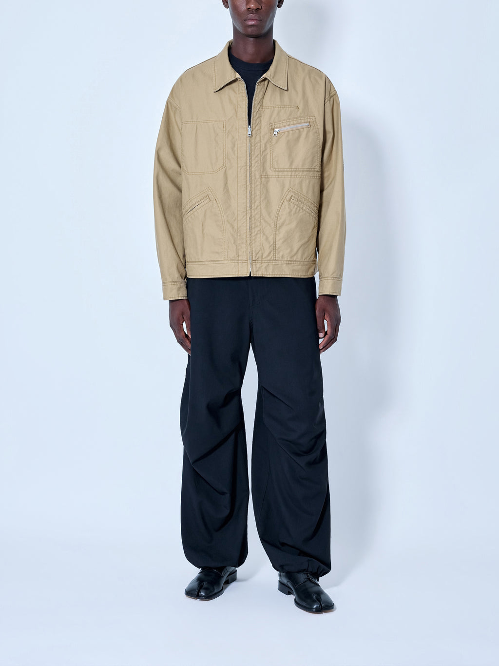 Zip-Front Utility Jacket