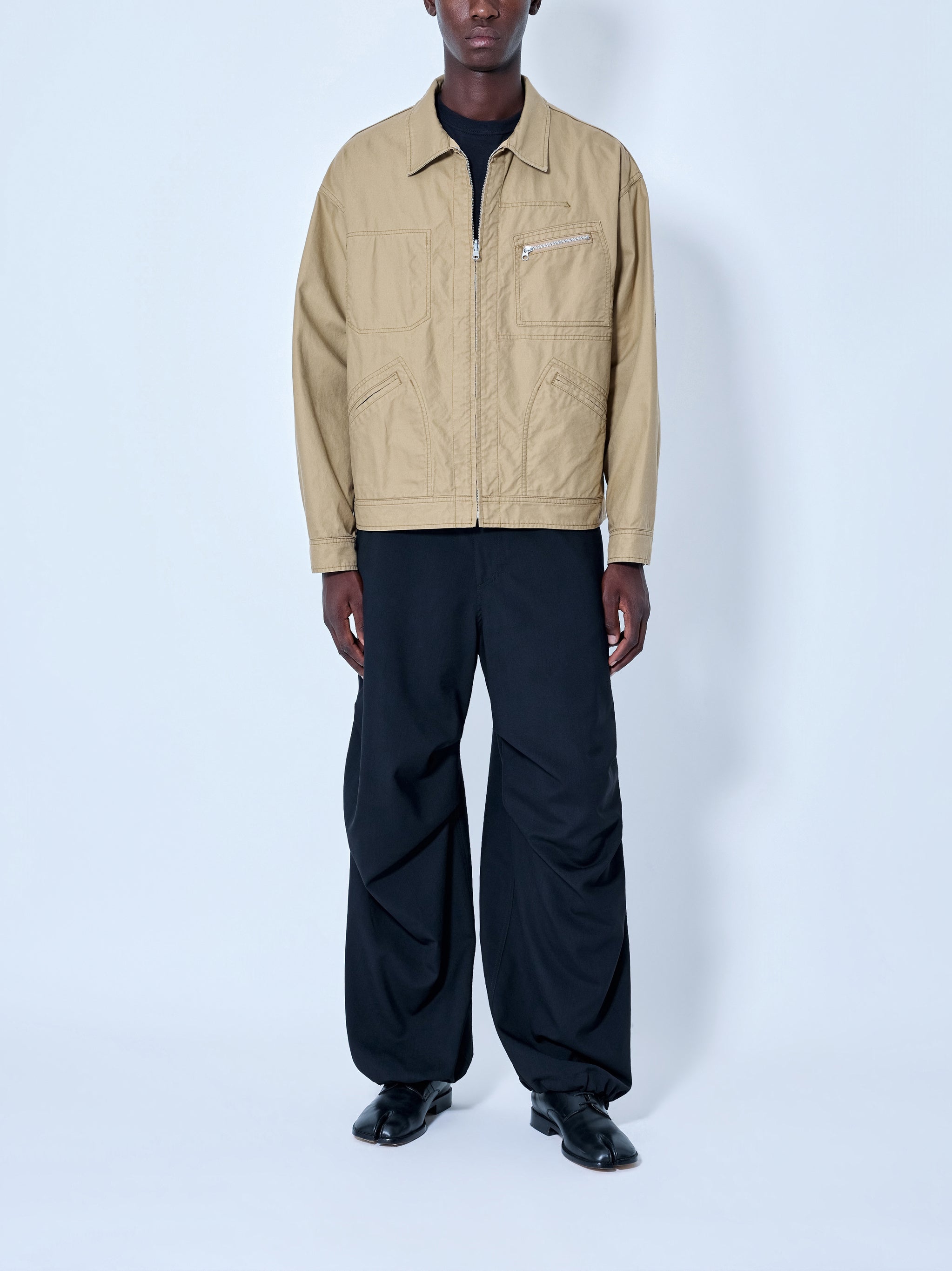 Zip-Front Utility Jacket