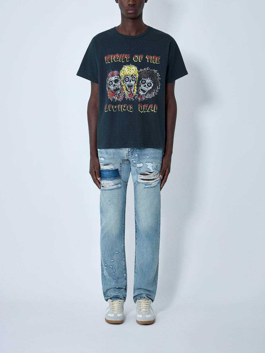Distressed Bowery 5001 Jeans