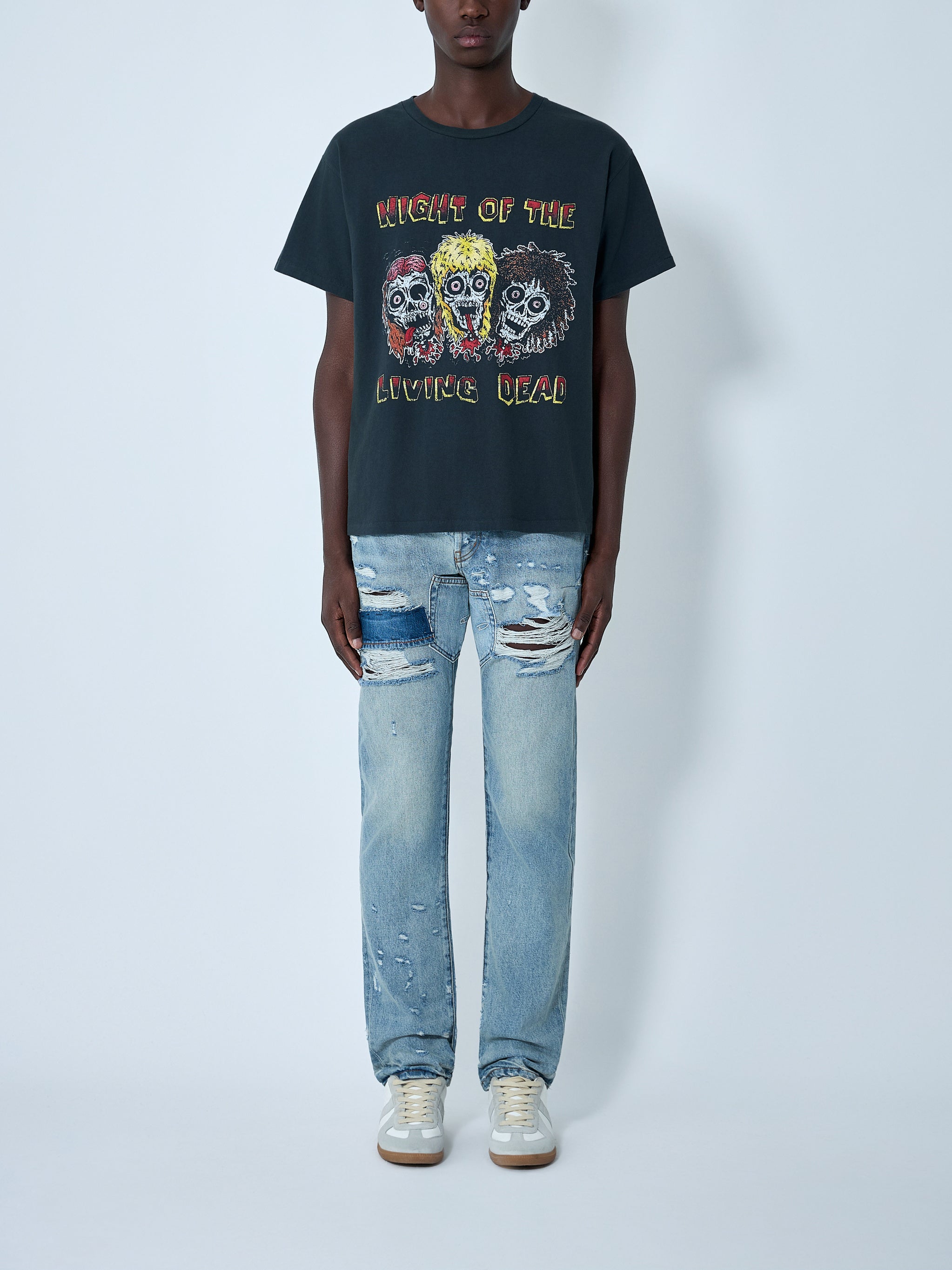 Distressed Bowery 5001 Jeans