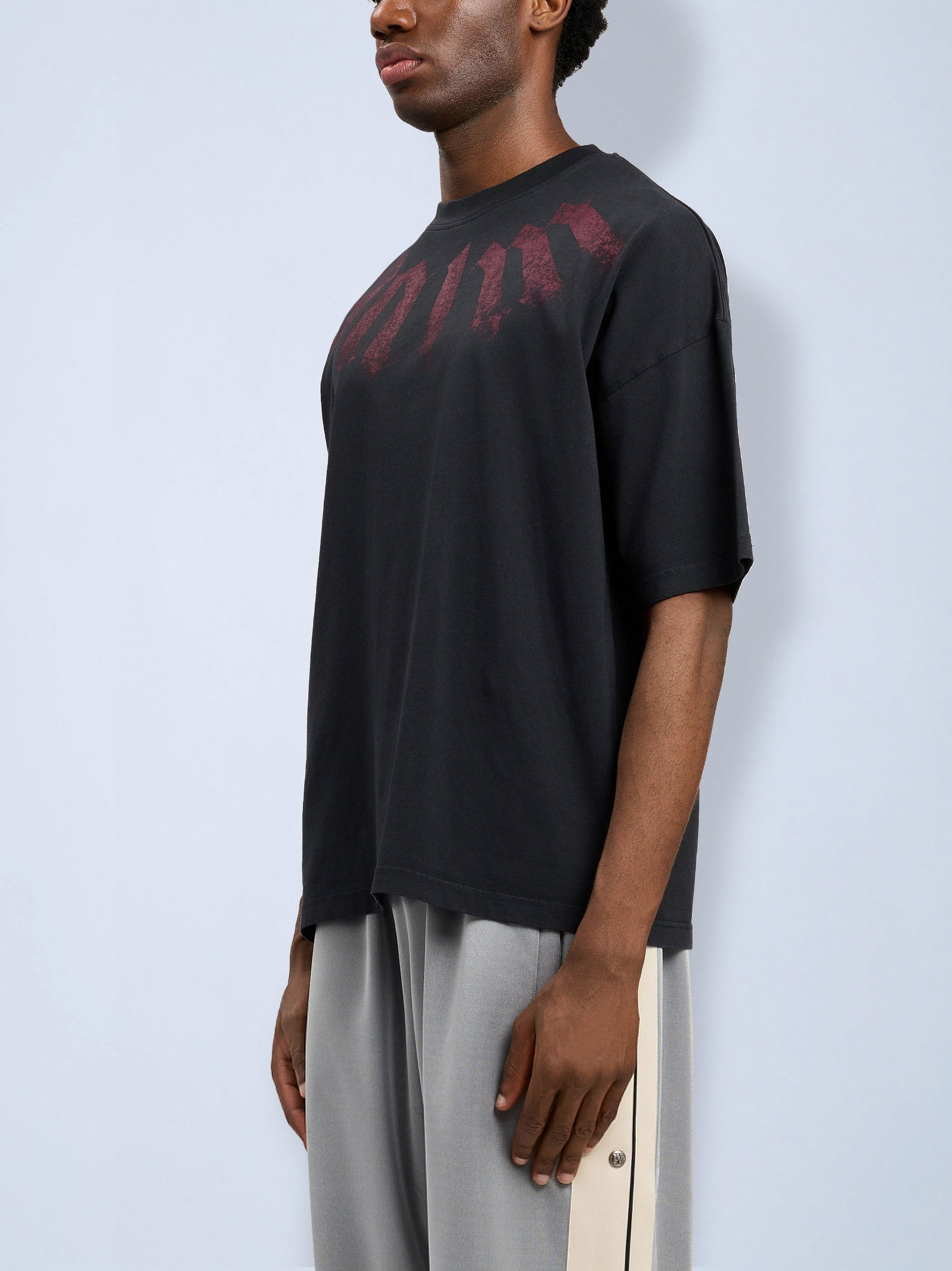 Big Neck Logo Loose T-Shirt