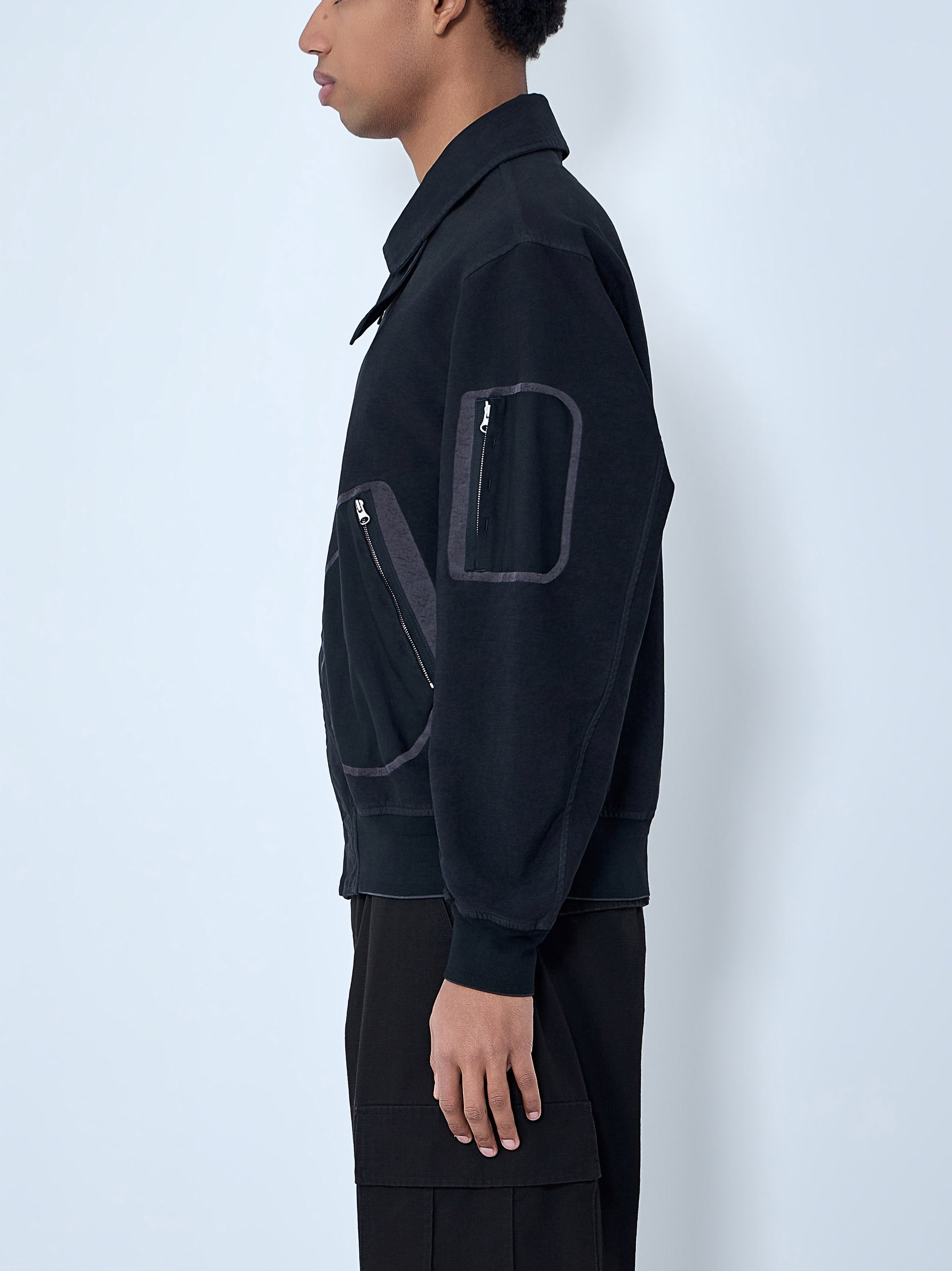 Zip-Up Bomber Jacket