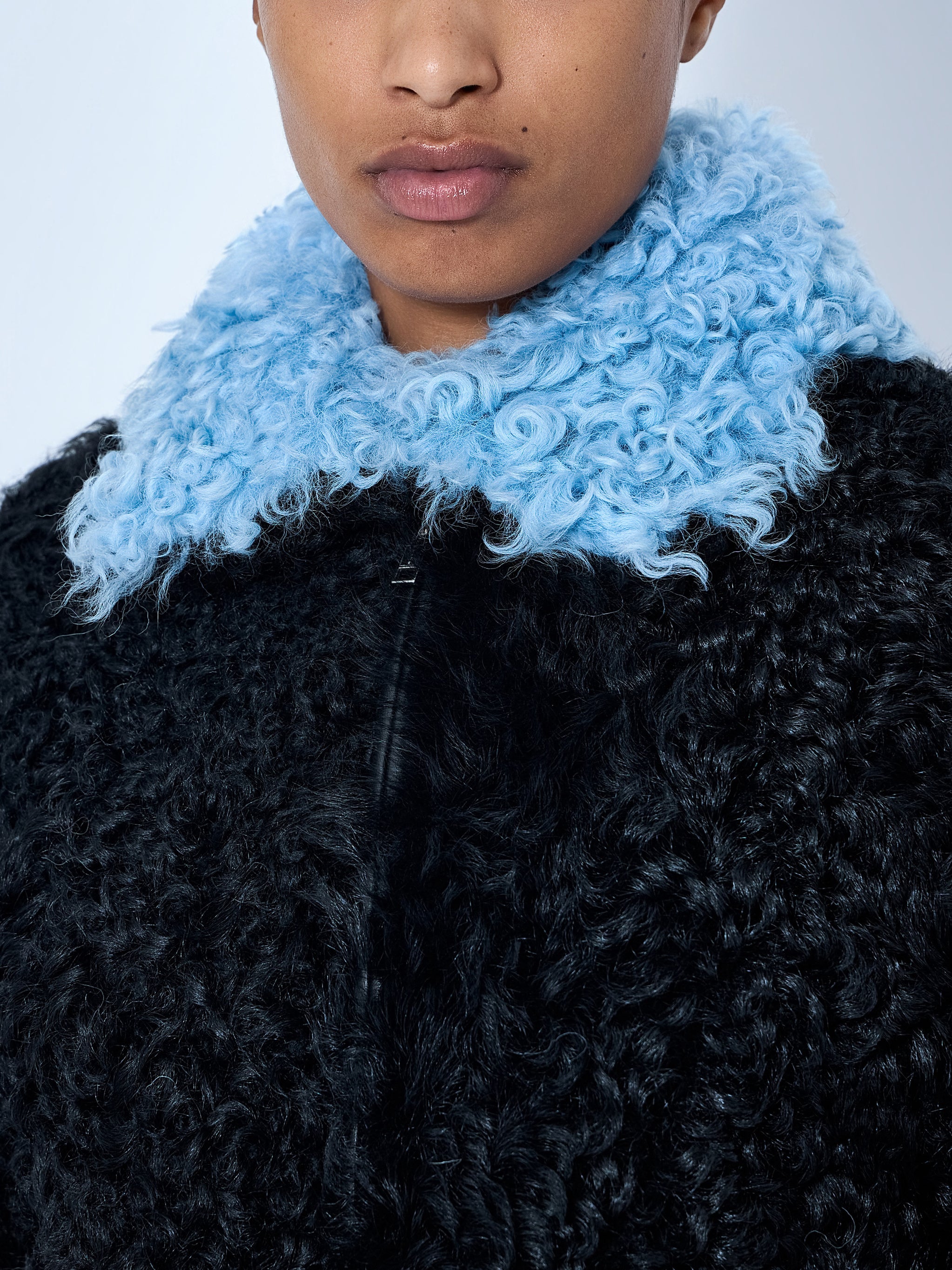 Curly Shearling Jacket