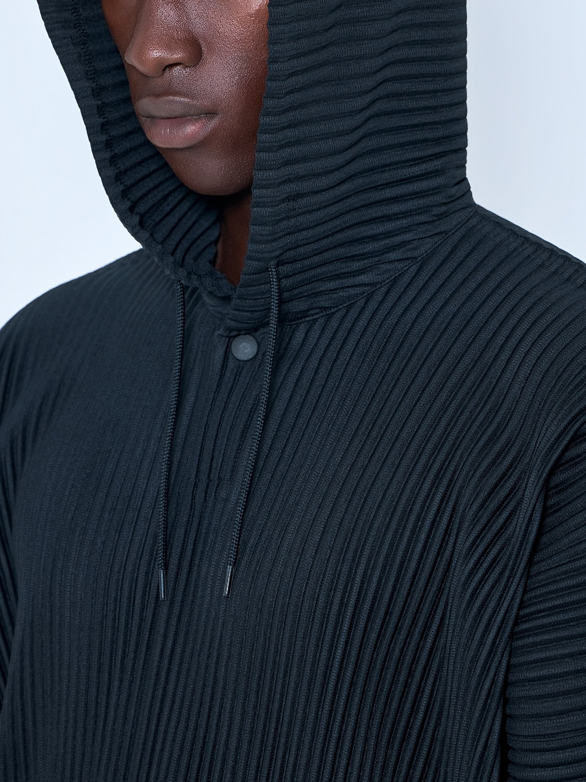 Pleated Short Sleeve Shirt