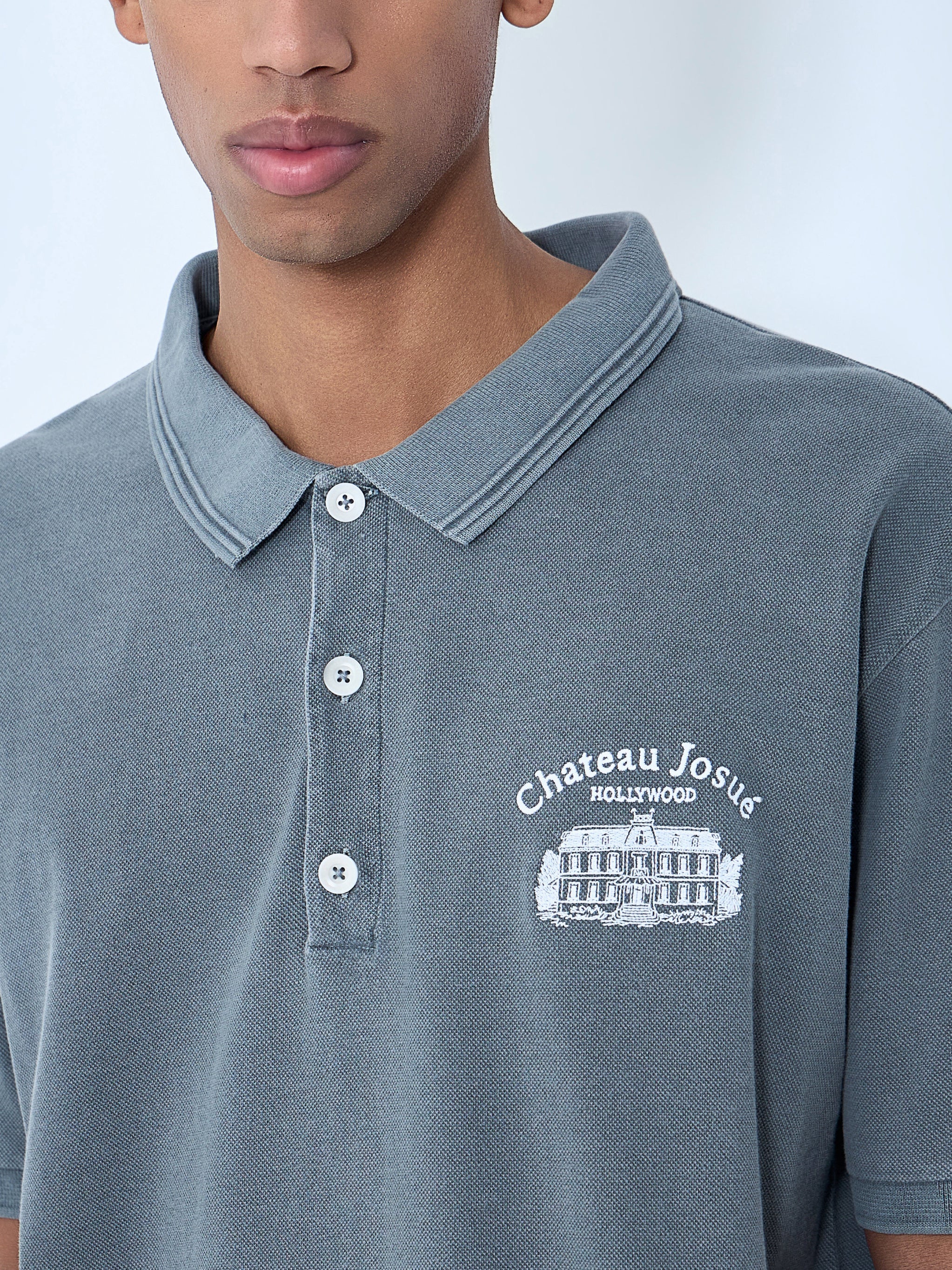 Embroidered Polo Shirt