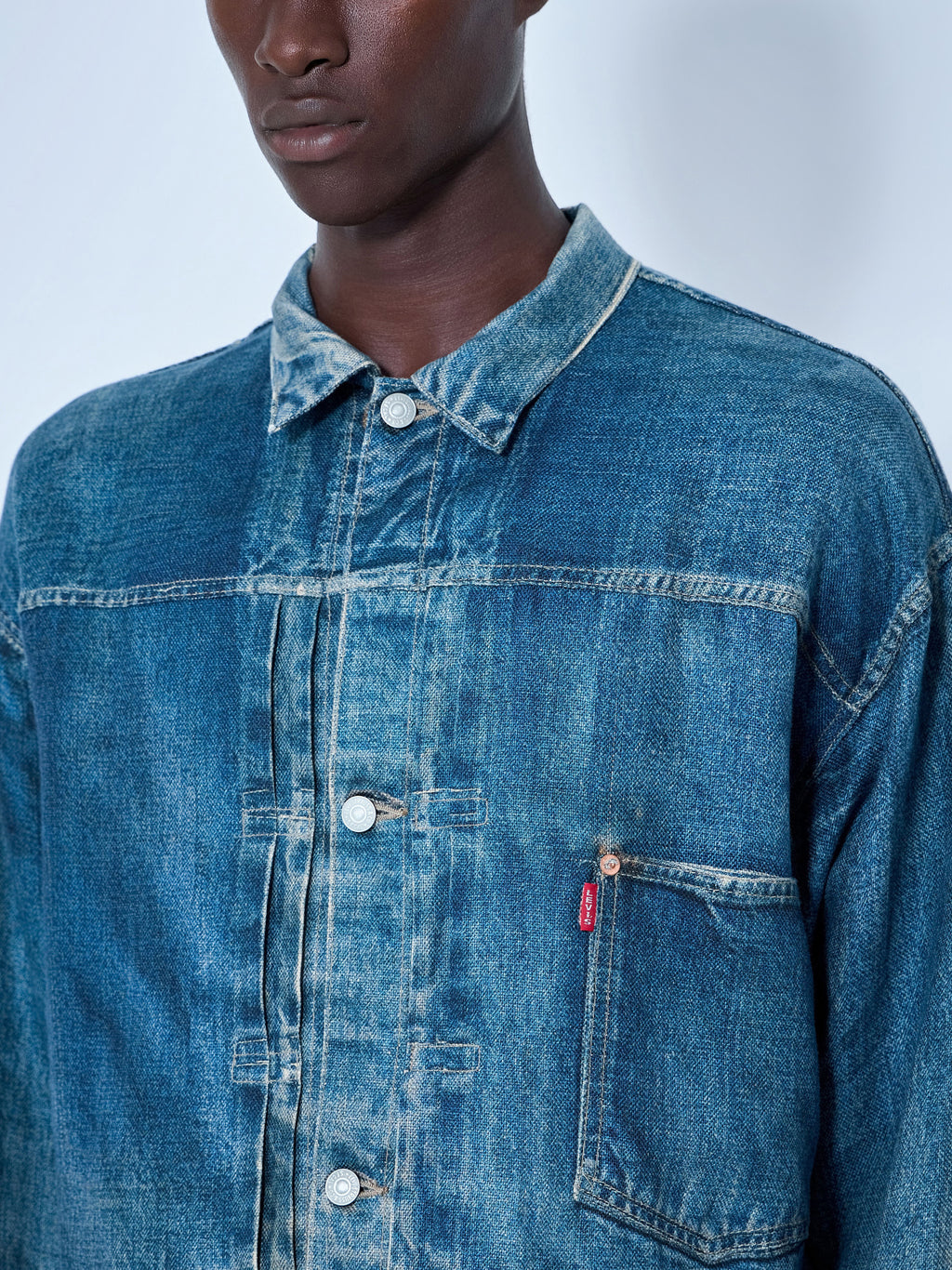 x Levi's Strauss Linen Denim Jacket
