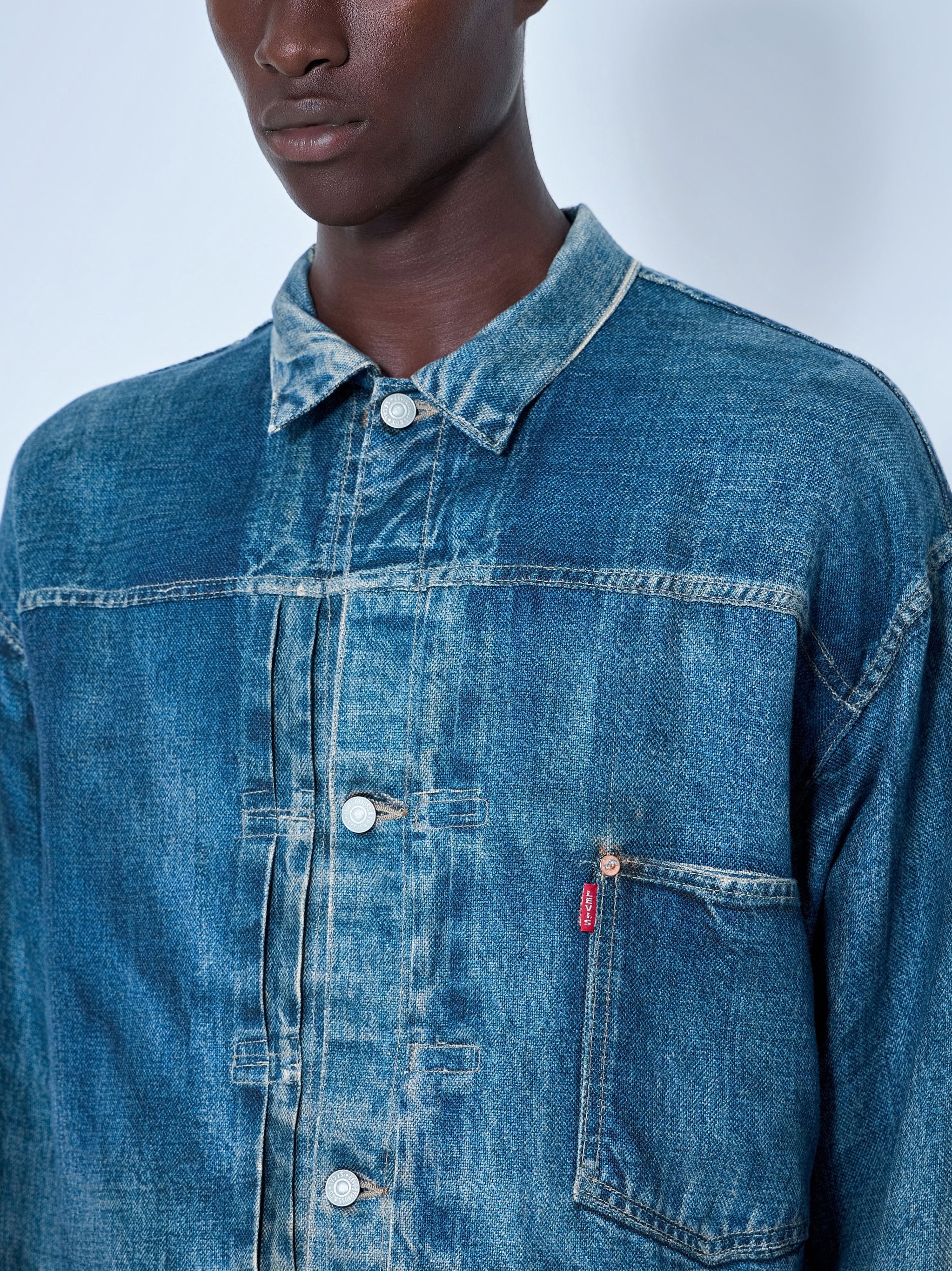 x Levi's Strauss Linen Denim Jacket