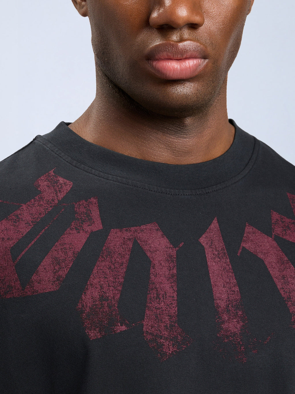 Big Neck Logo Loose T-Shirt