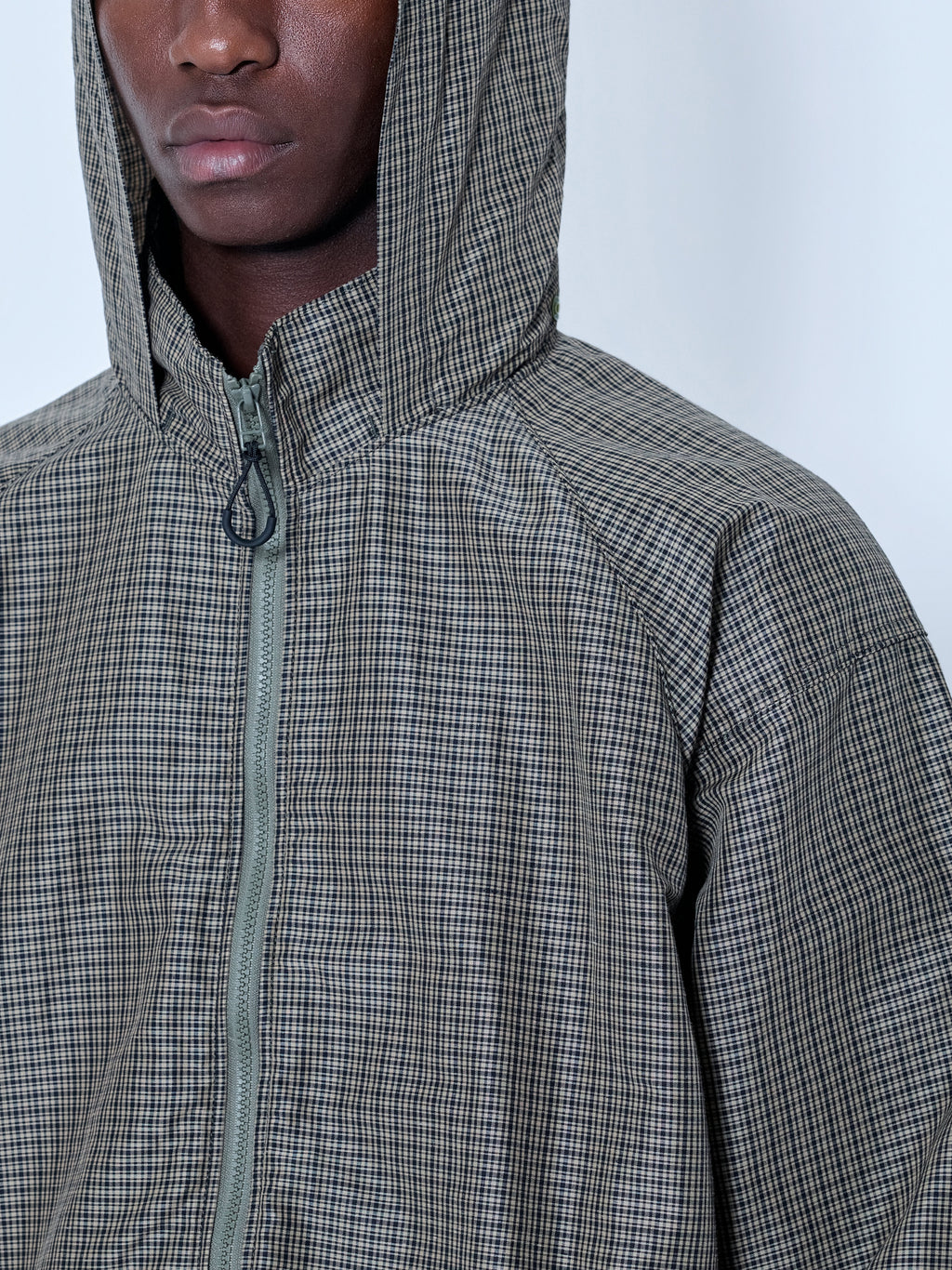 Lightweight Plaid Jacket