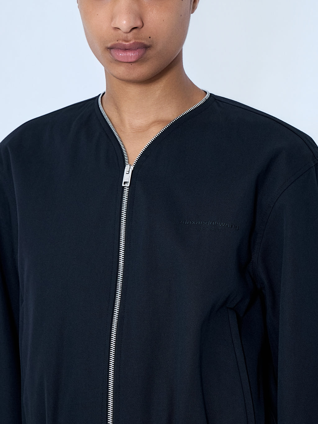 Zip-Up Bomber Jacket