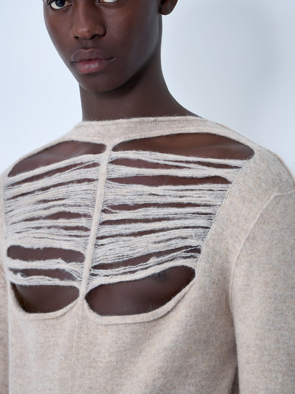 Wool-Blend Knit Top
