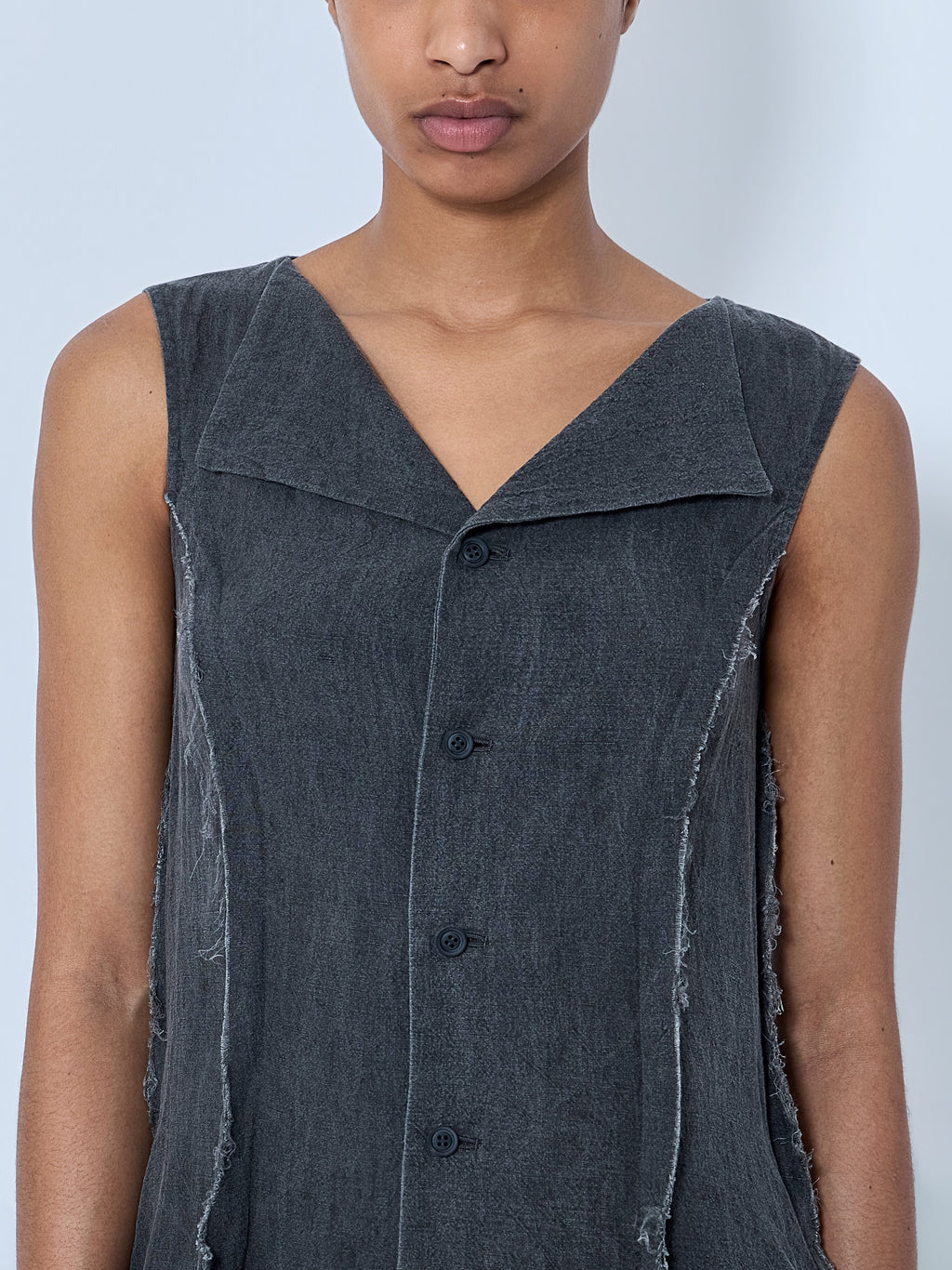 Hem Detail Vest