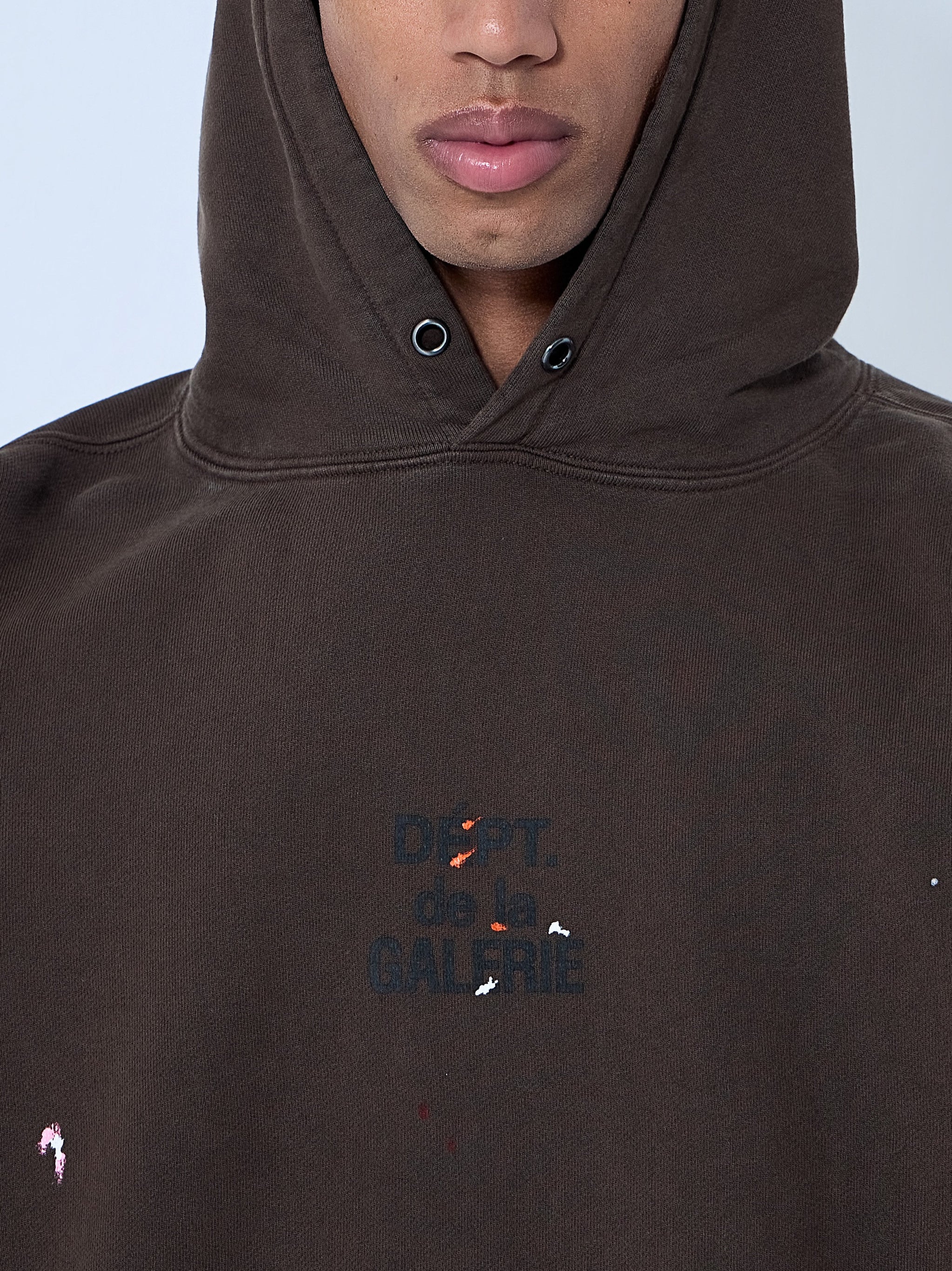 Abstract Print Hoodie