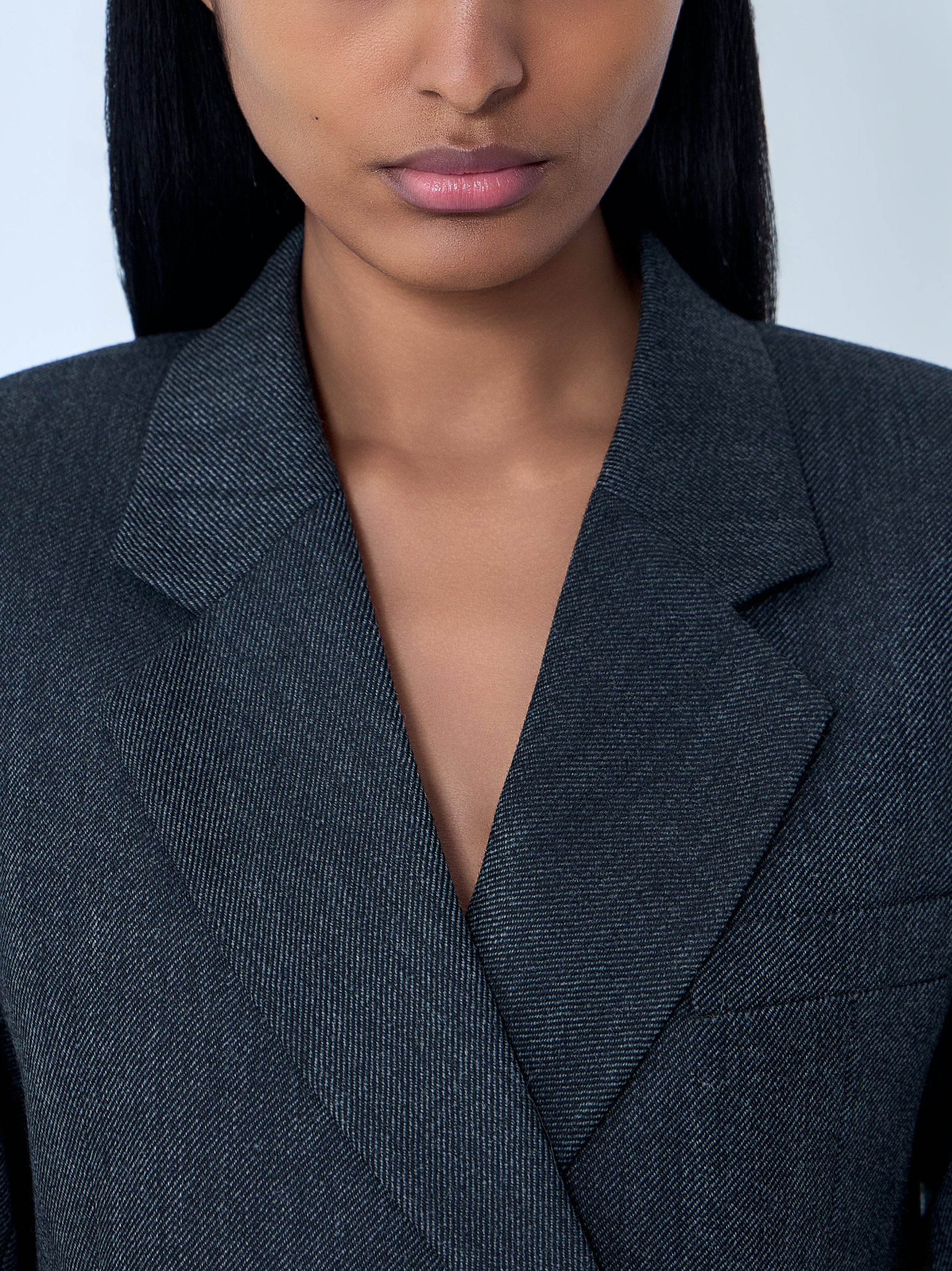 Tailored Wool Blazer Dress