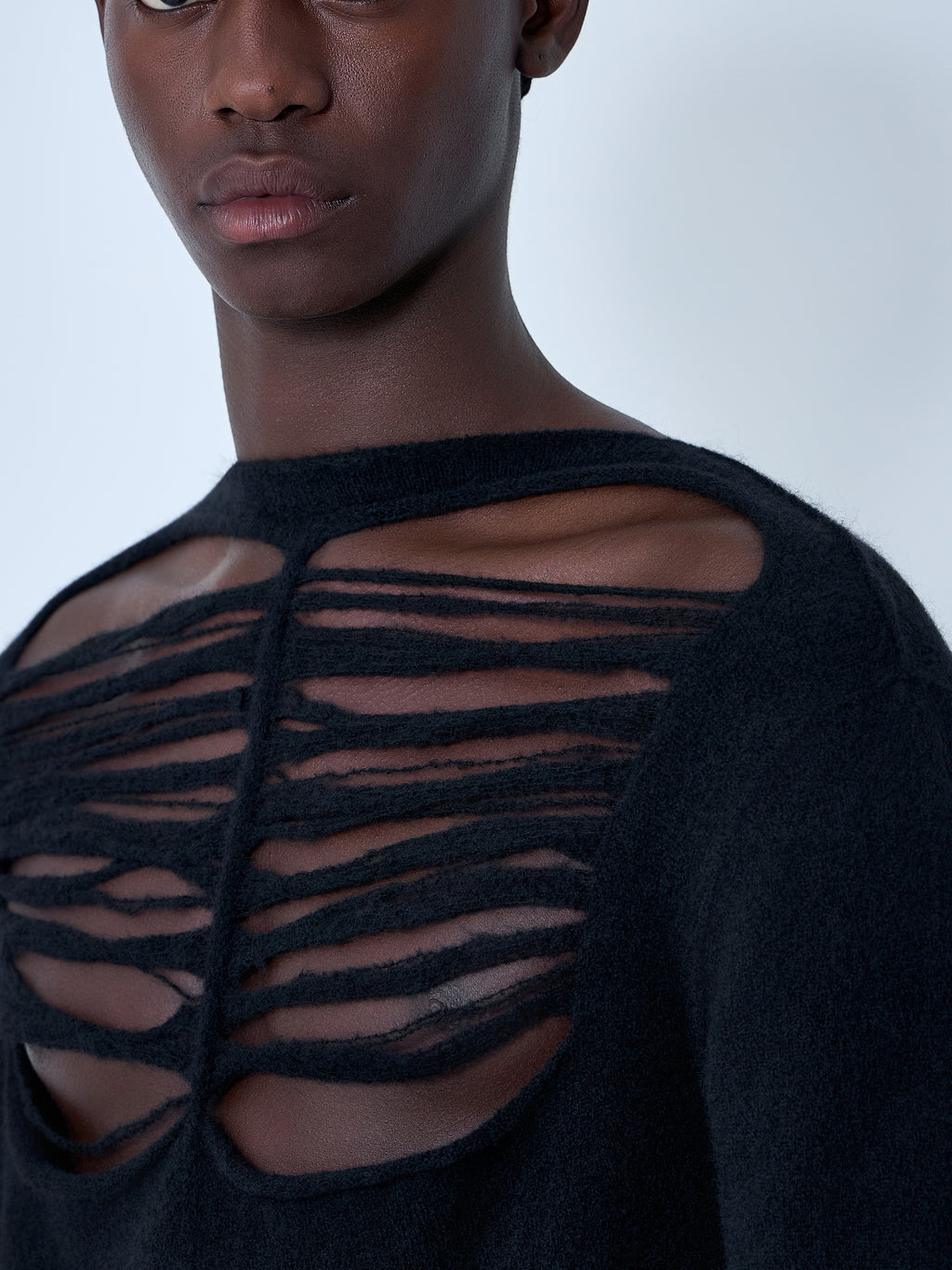 Wool-Blend Knit Top