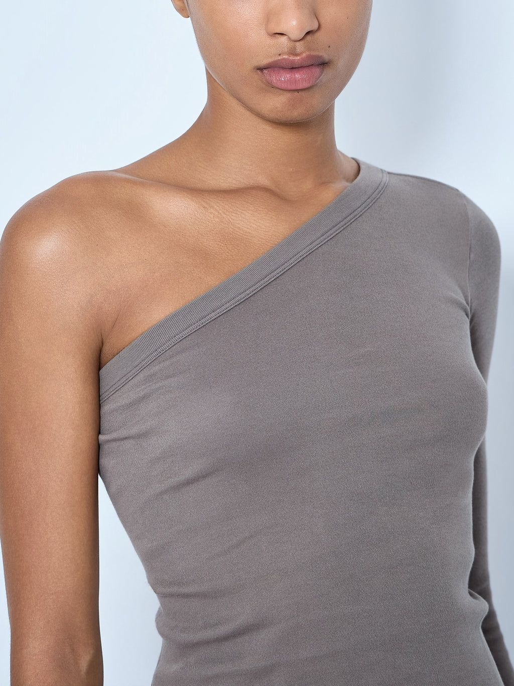 Asymmetric Long-Sleeve Top