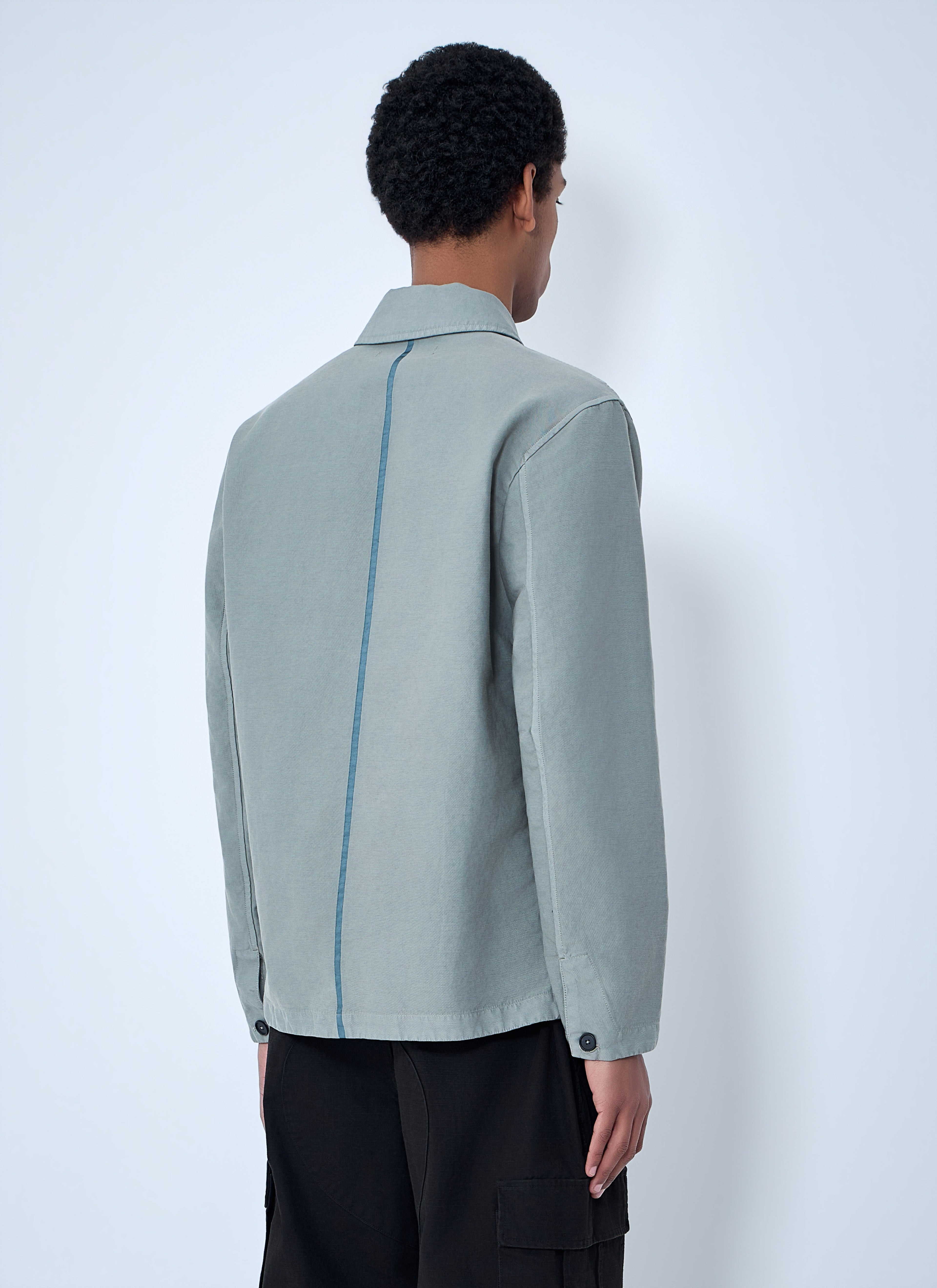 Contrast Pocket Work Jacket