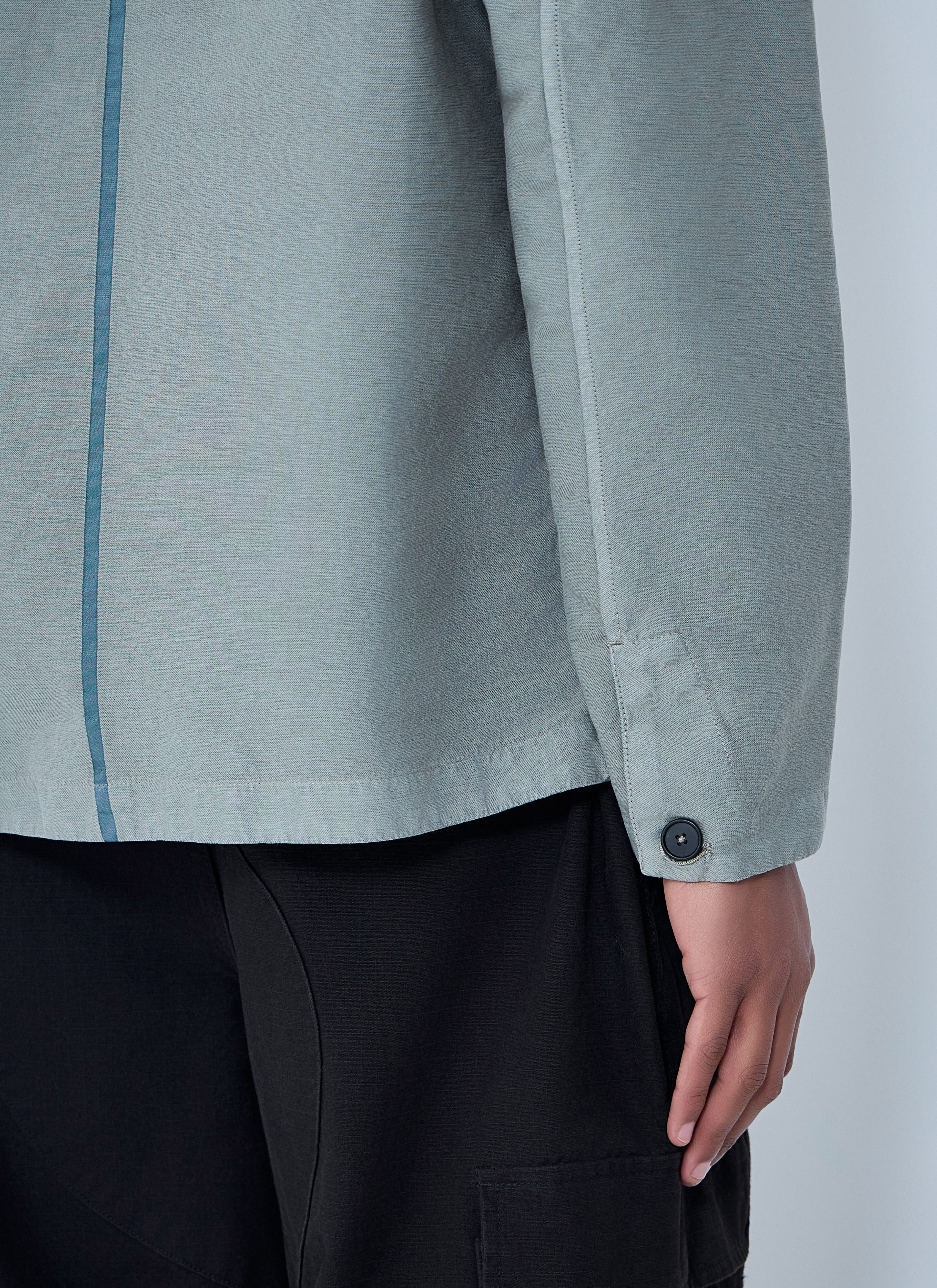Contrast Pocket Work Jacket