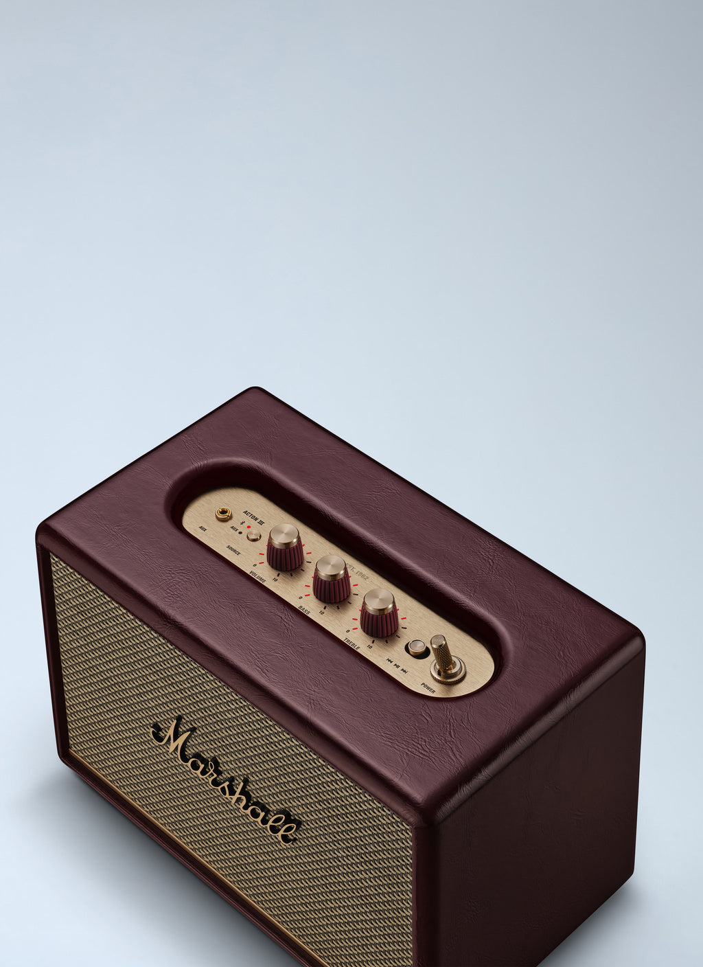 Acton III Burgundy Speaker
