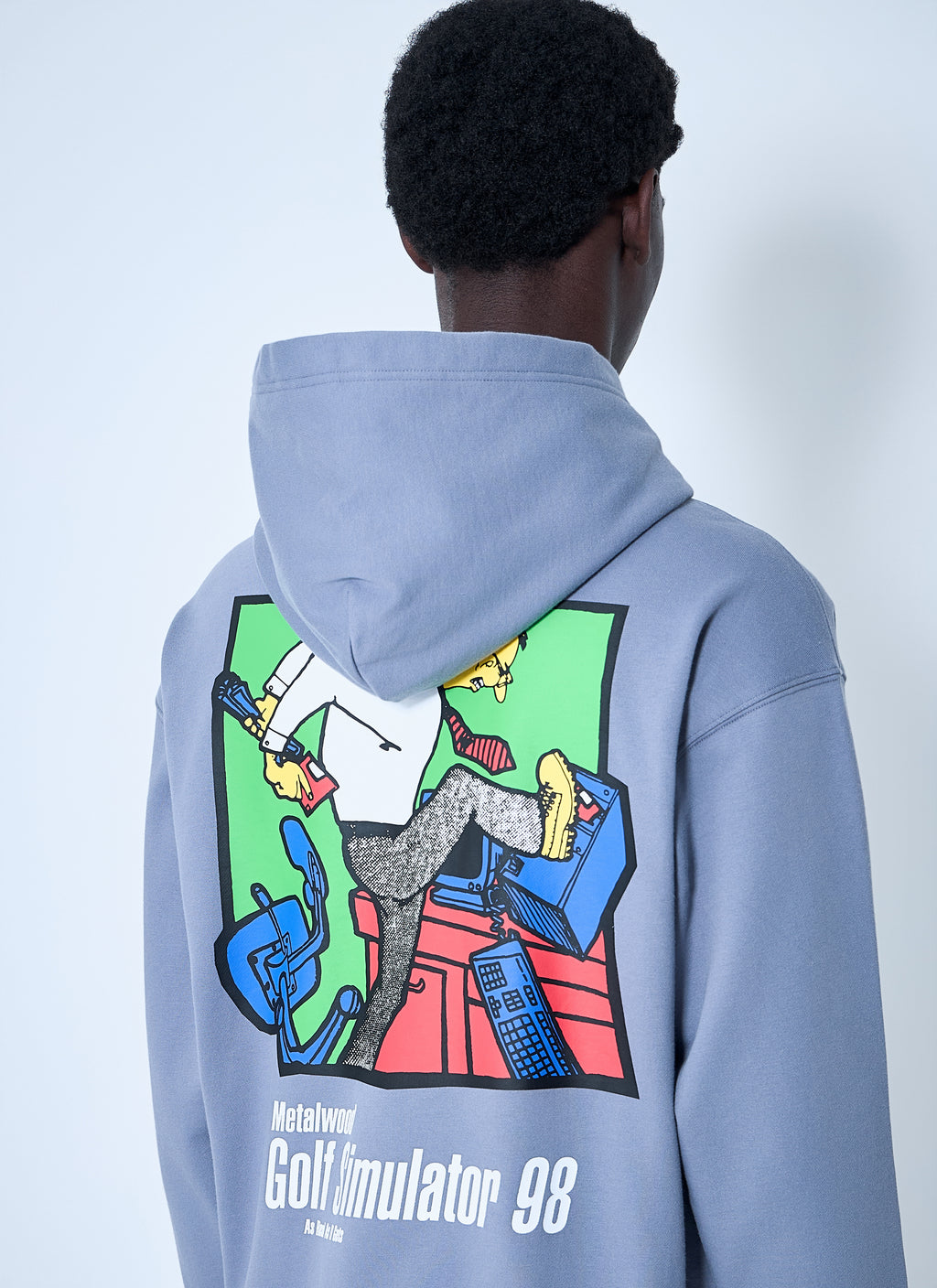 Logo Print Hooded Sweatshirt