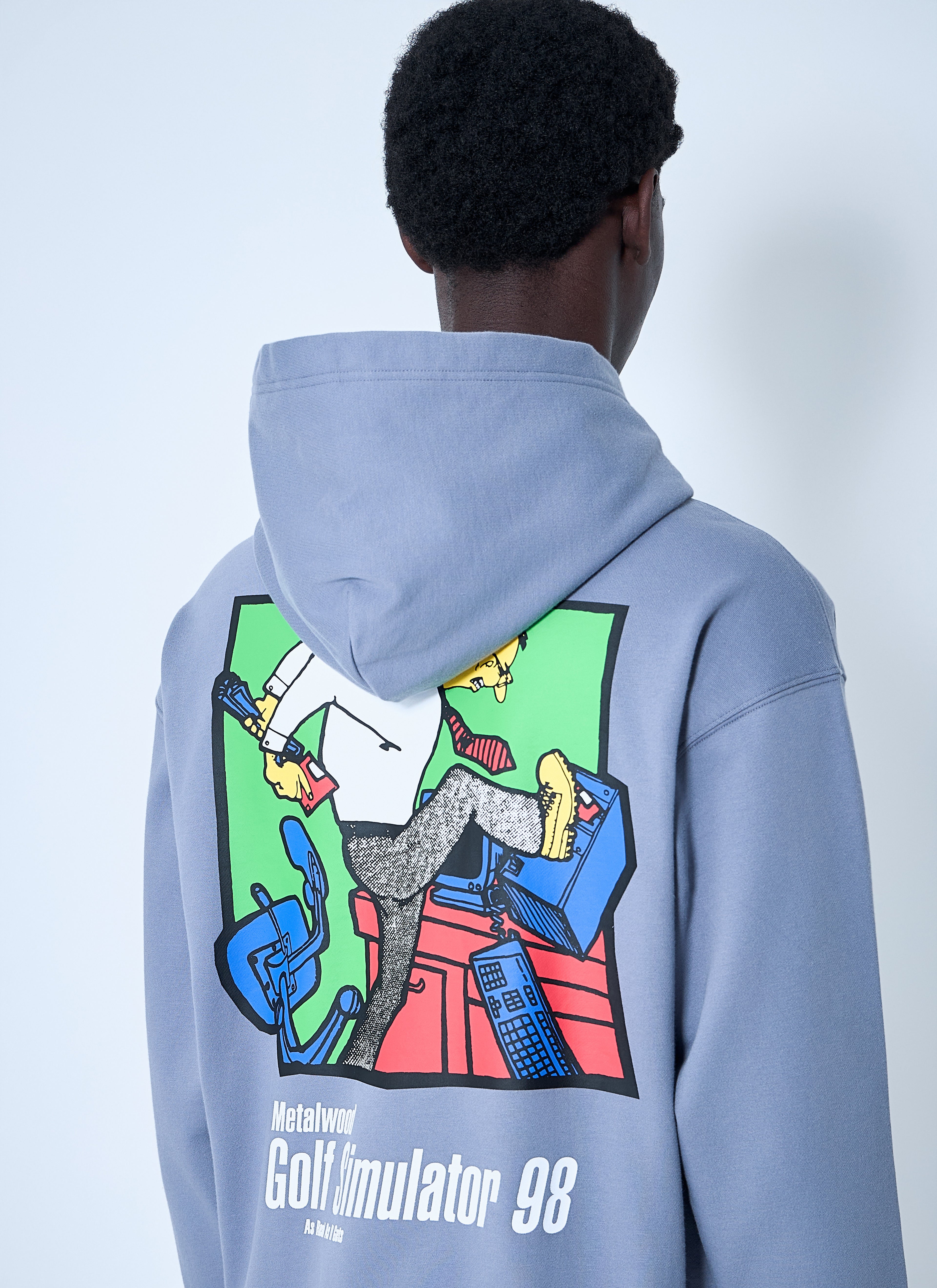 Logo Print Hooded Sweatshirt