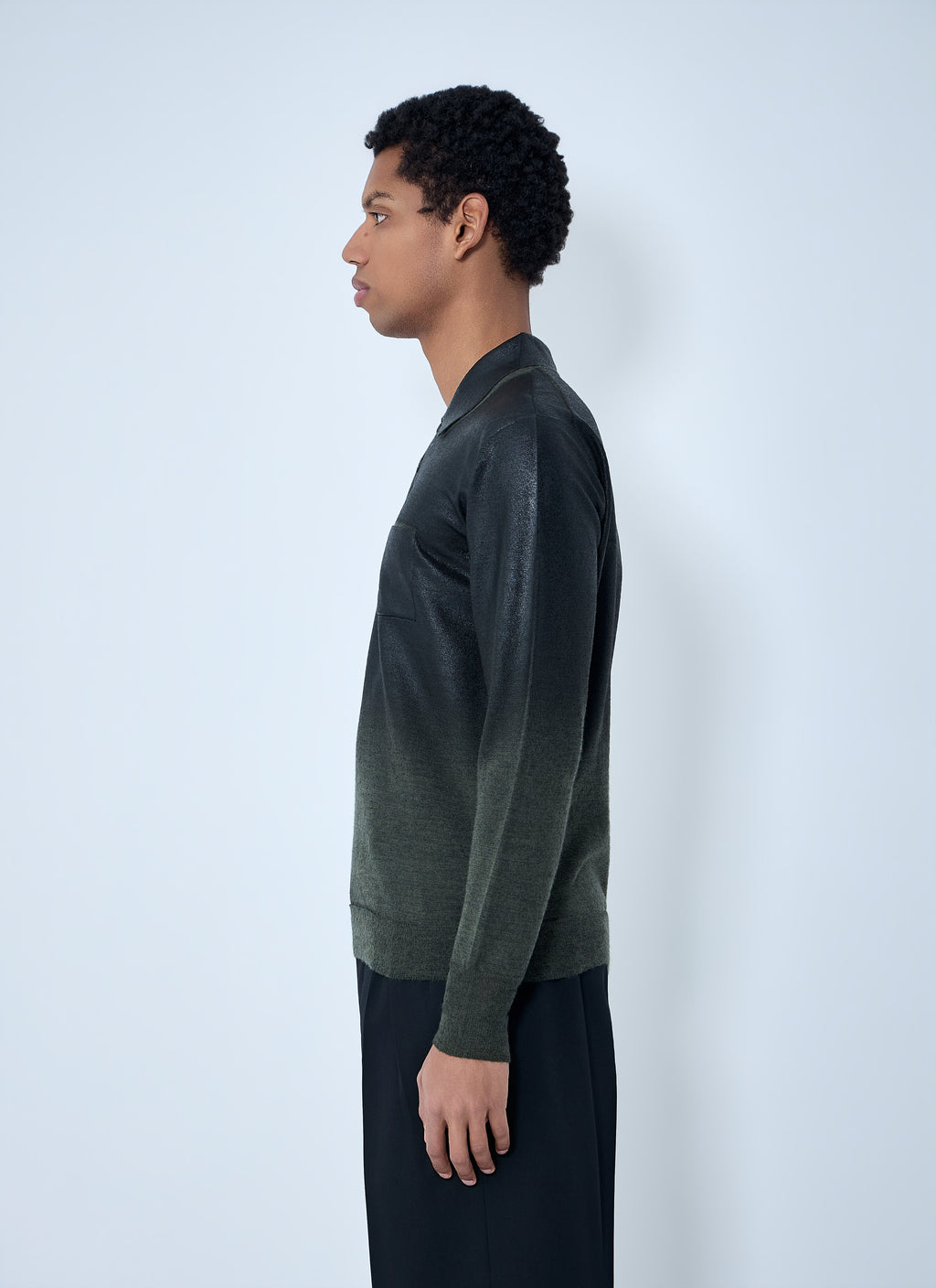 Long Sleeve Polo Shirt
