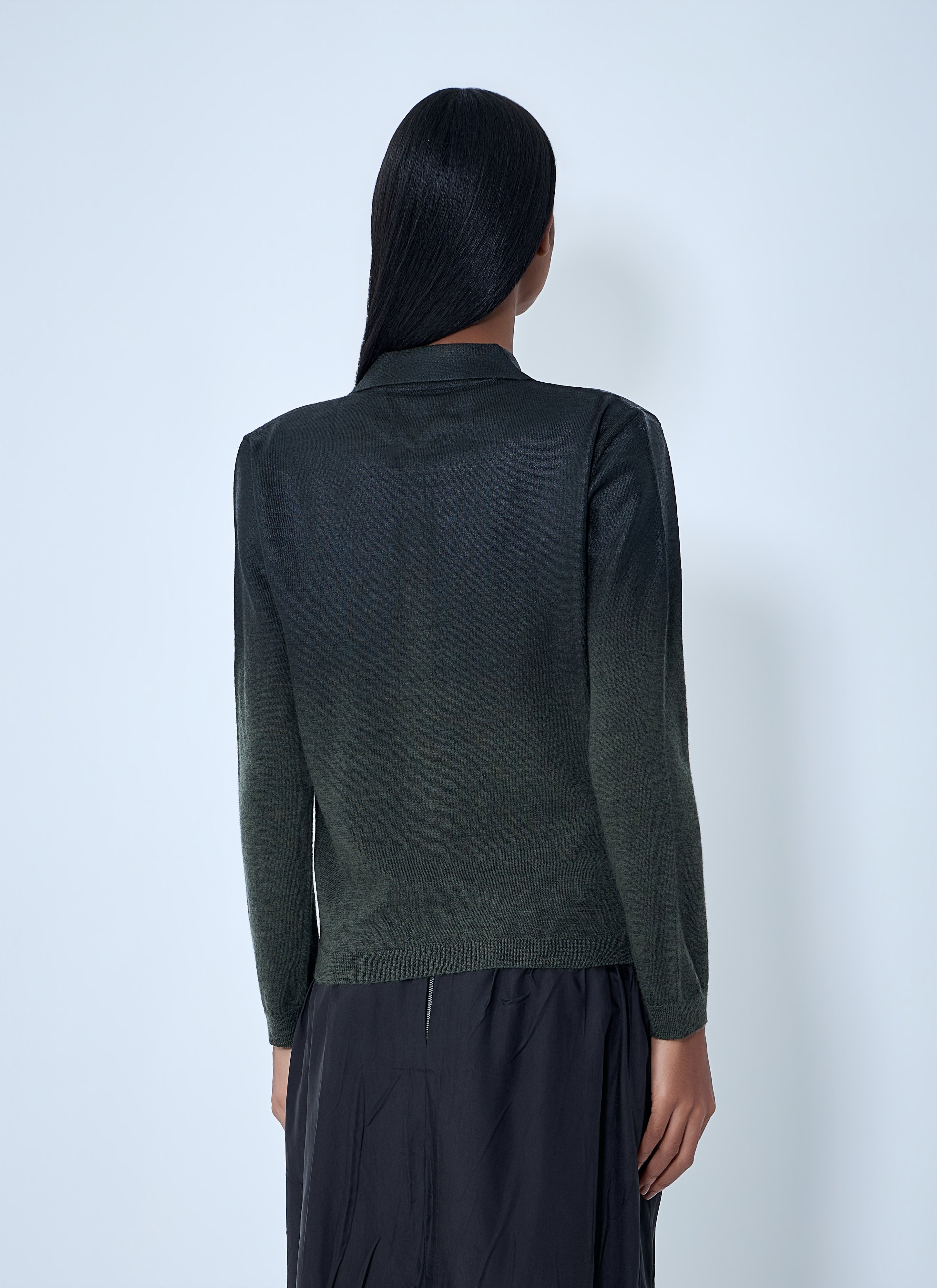 Button-Up Knit Cardigan
