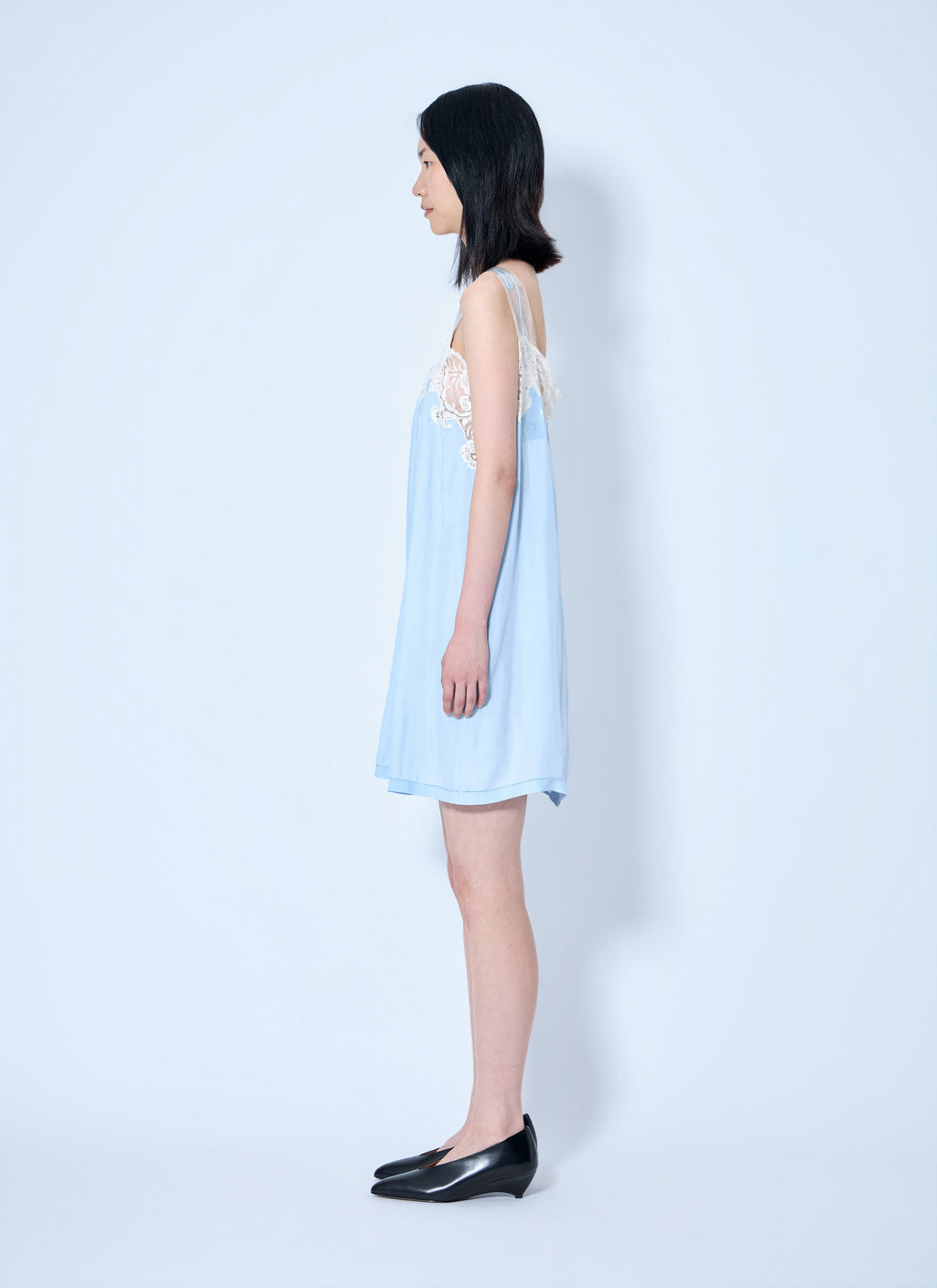 Taped Slip Mini Dress