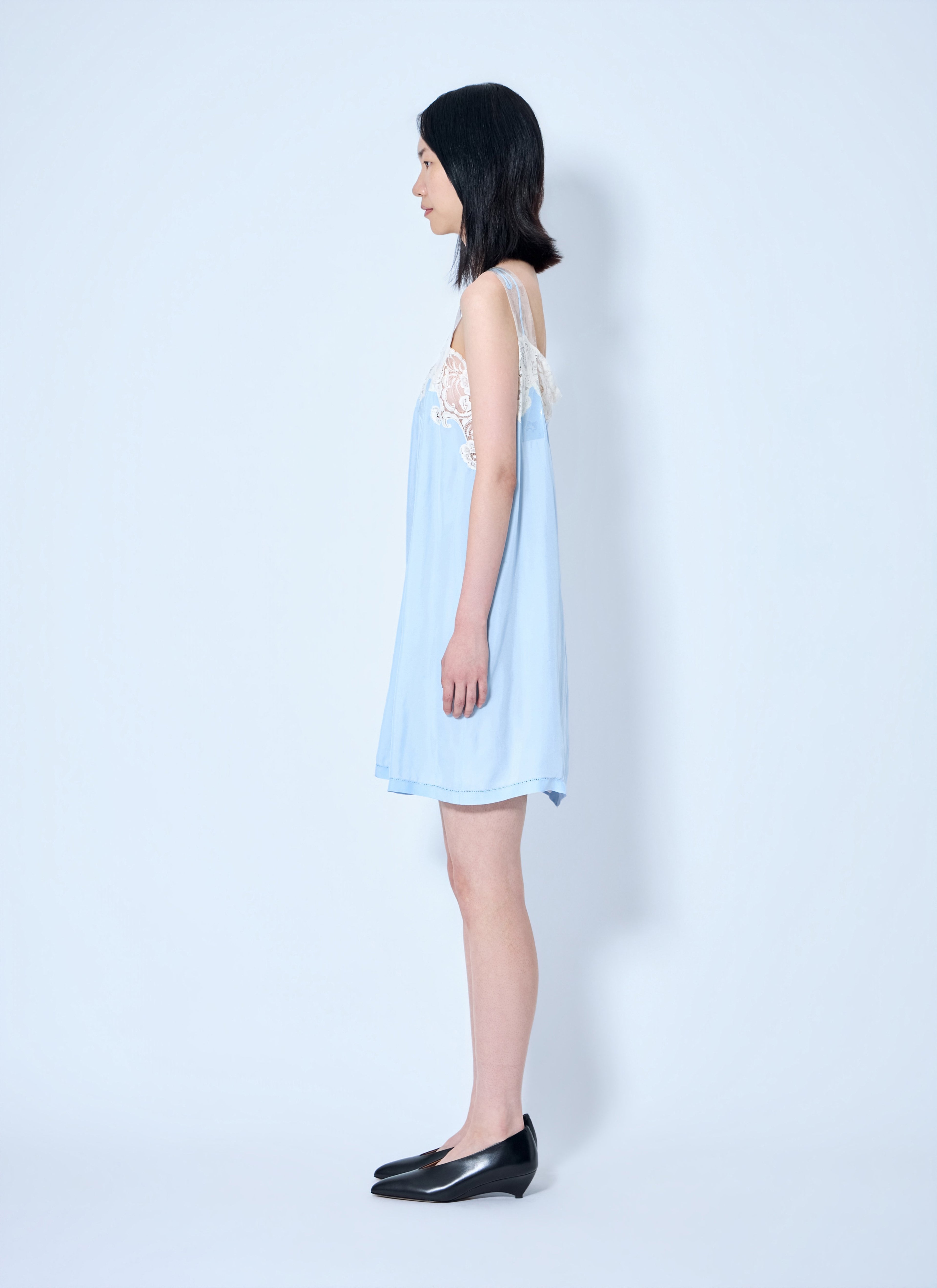 Taped Slip Mini Dress
