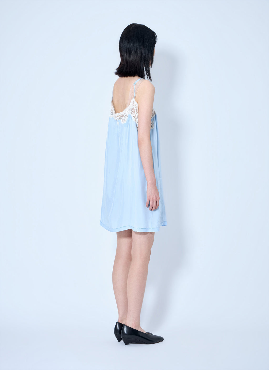 Taped Slip Mini Dress