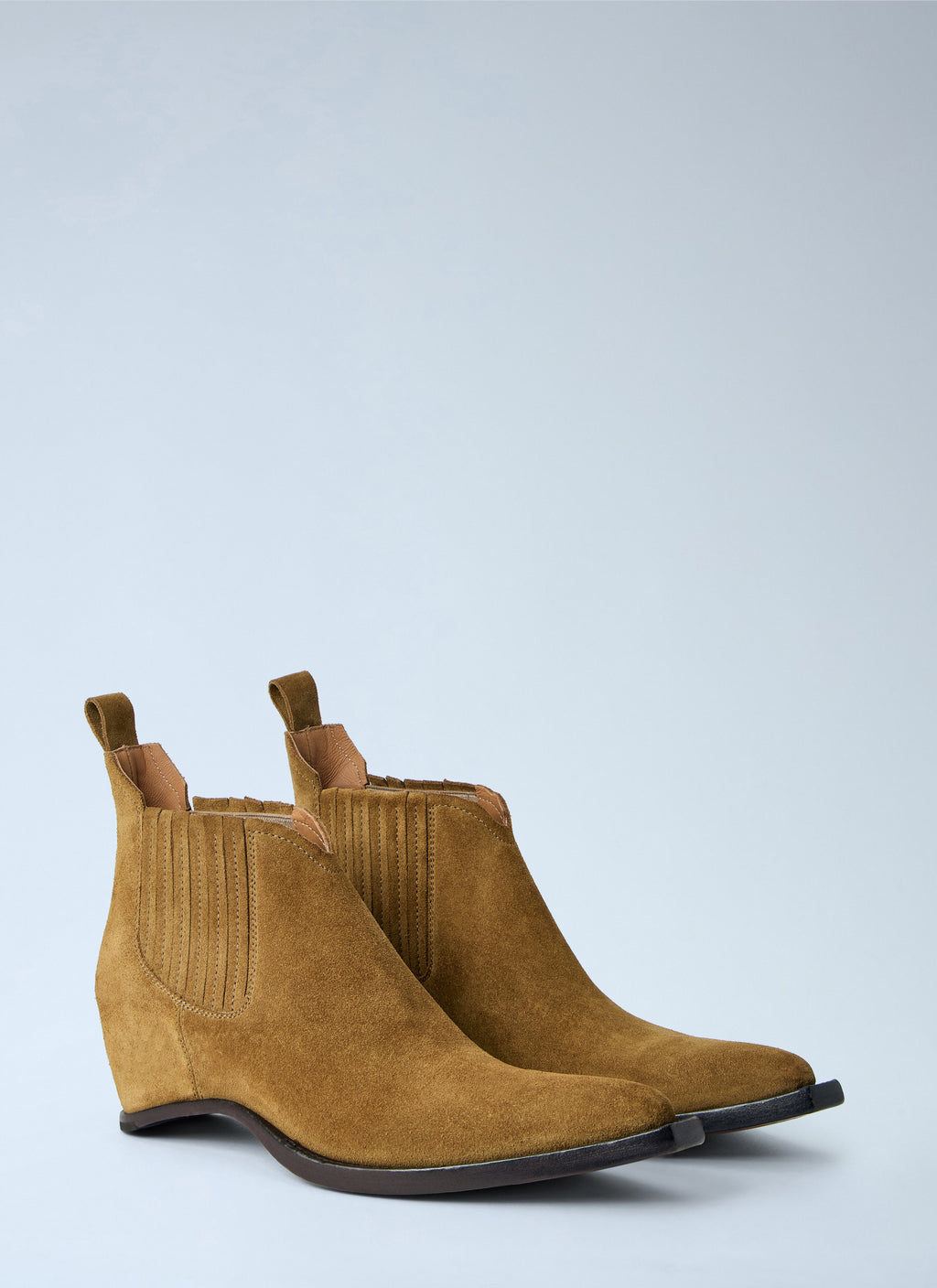 Heel-Less Western Chelsea Boots 