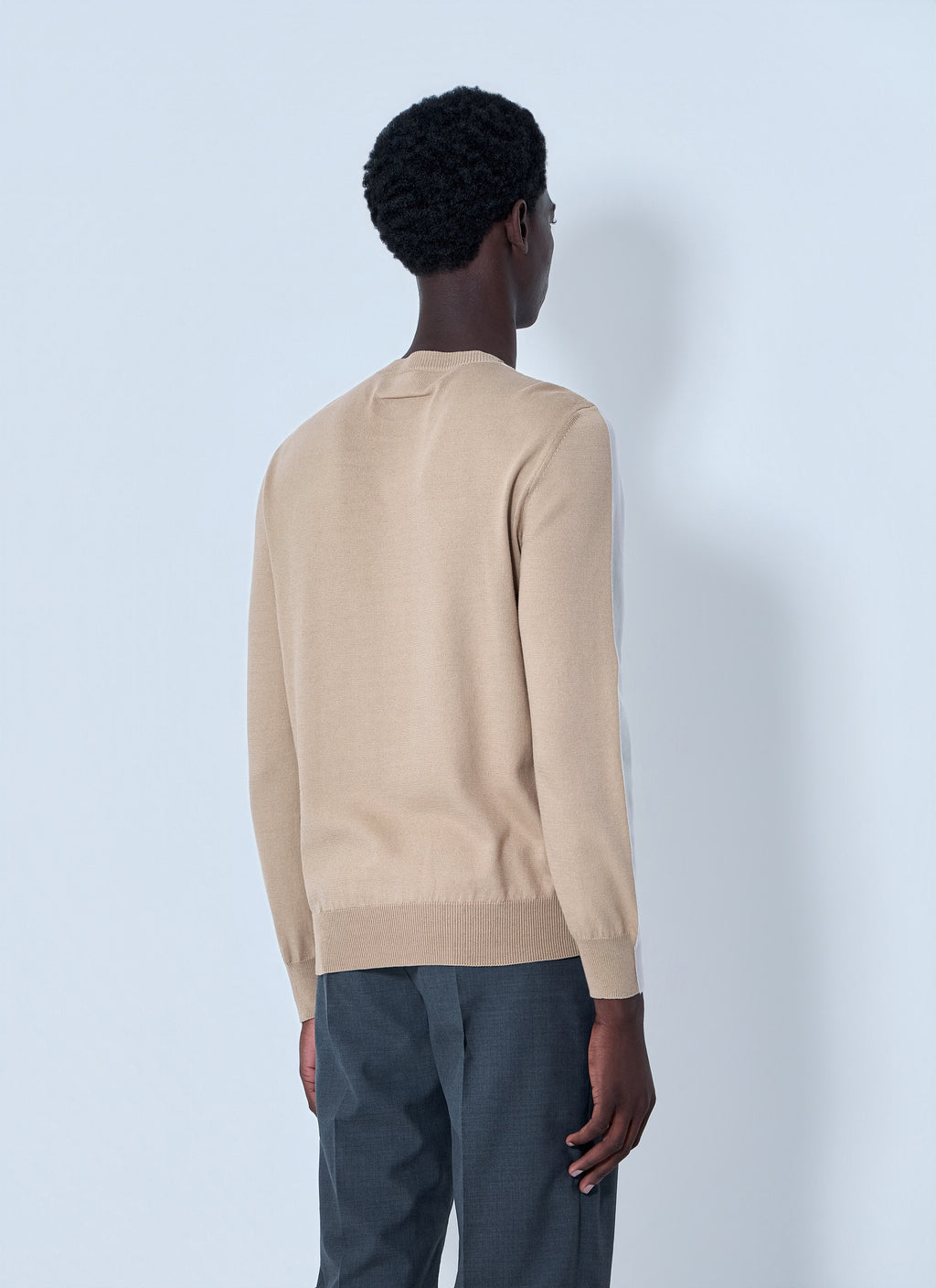 Fine Knit Crewneck Sweater