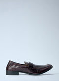 Brushed Leather Loafers