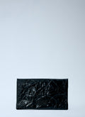 Single-Stitch Logo Clutch Bag