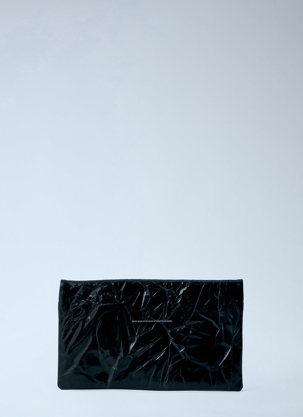 Single-Stitch Logo Clutch Bag