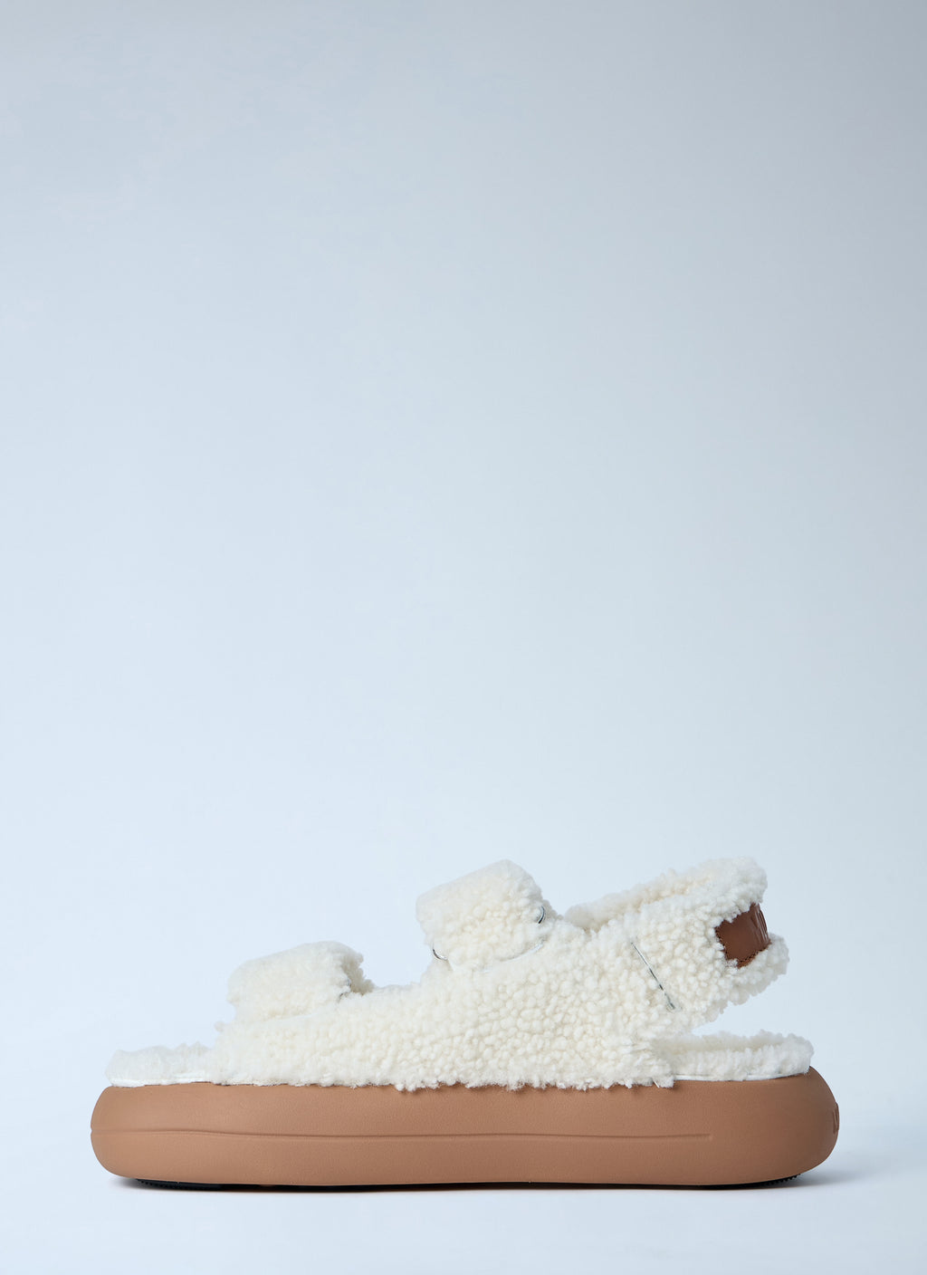 MB Shearling Sandals
