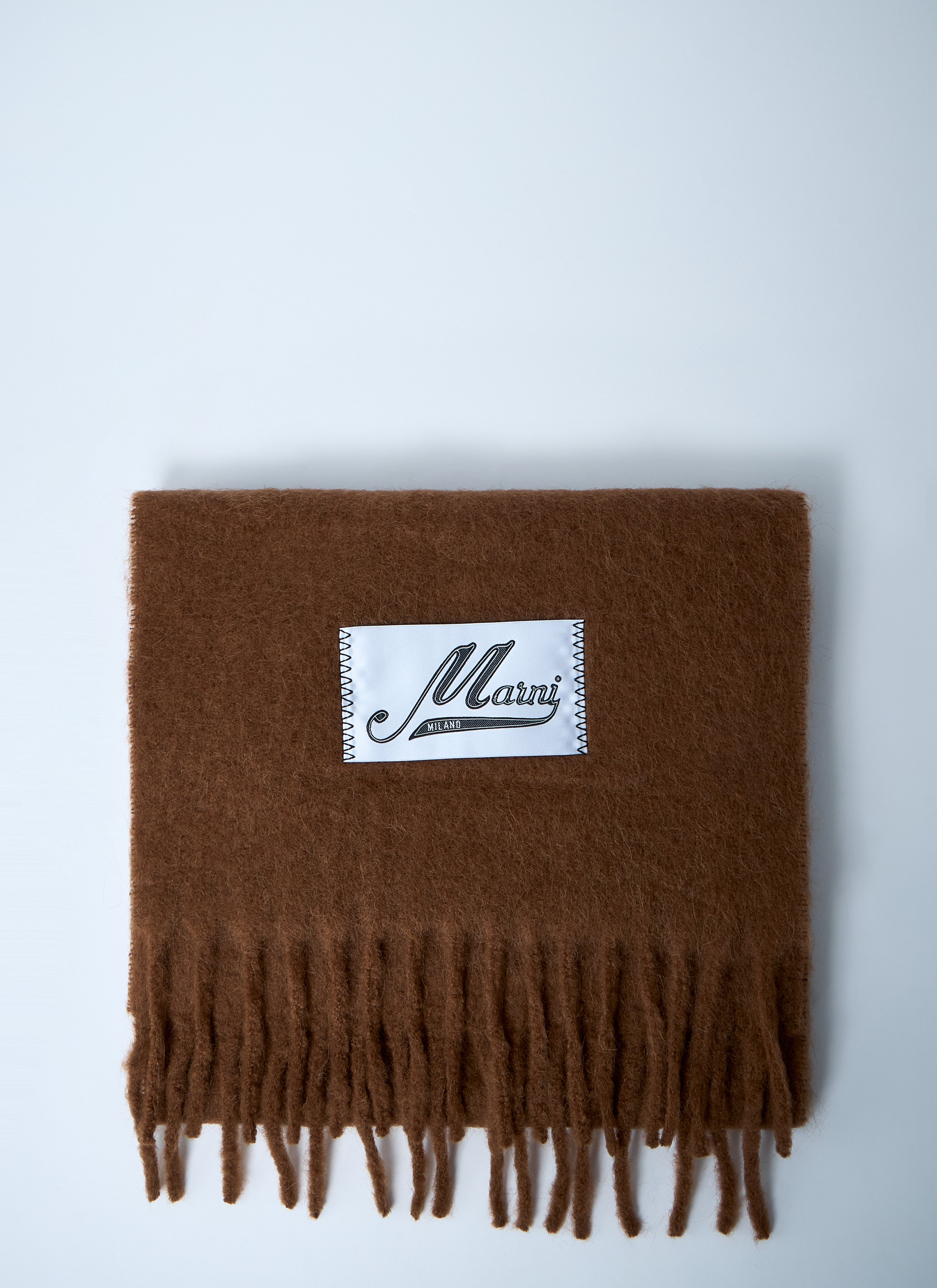 Fringed Wool Scarf