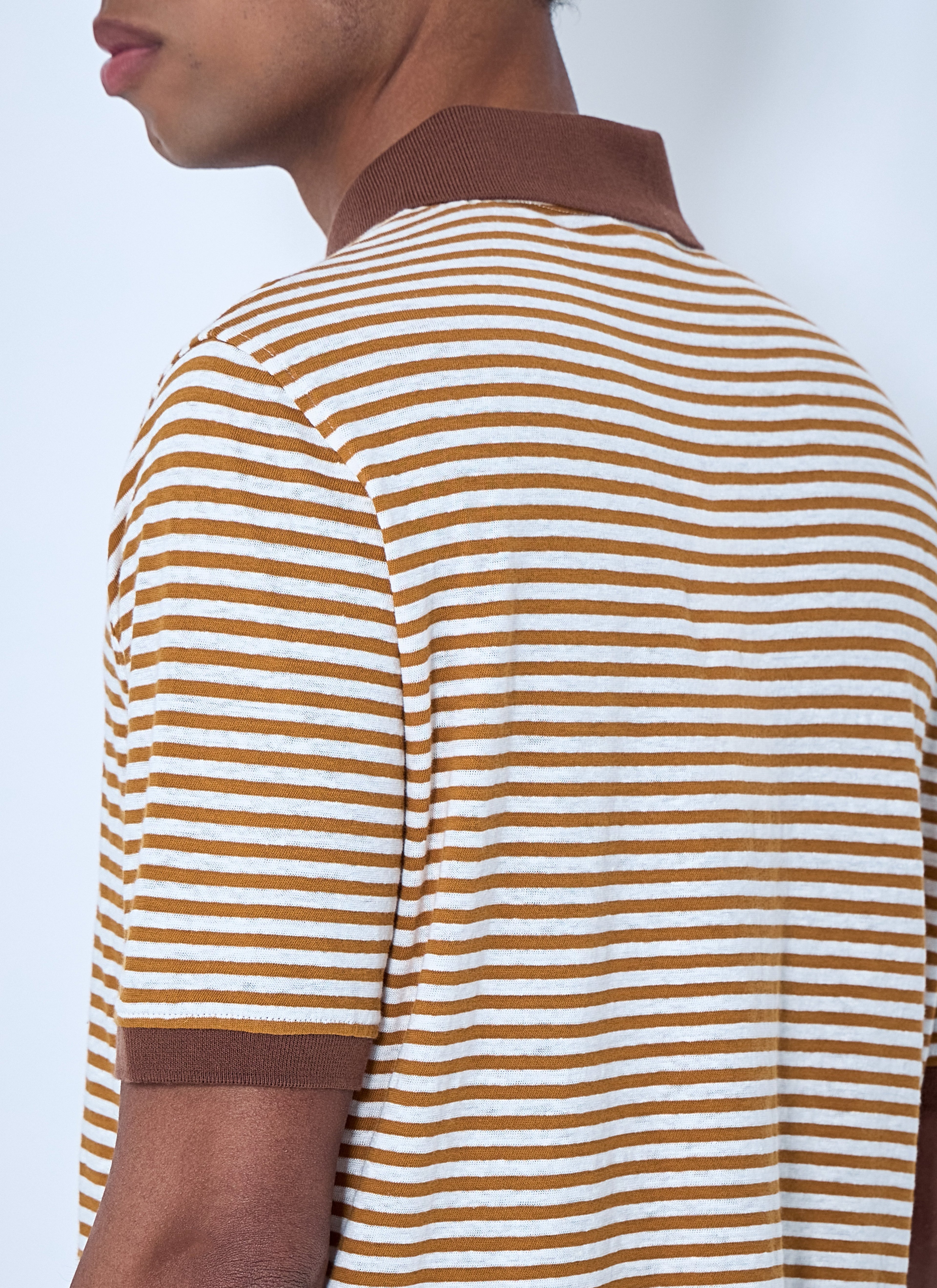 Striped Polo Shirt