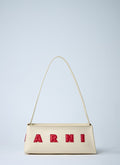 Leather Baguette Musuem Shoulder Bag