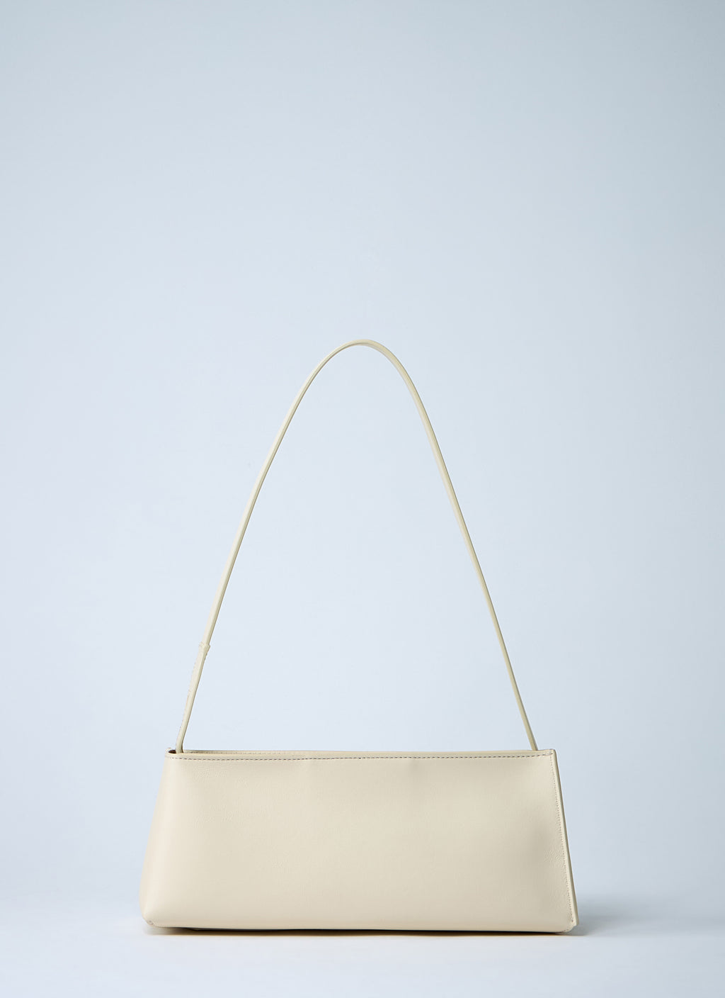 Leather Baguette Musuem Shoulder Bag