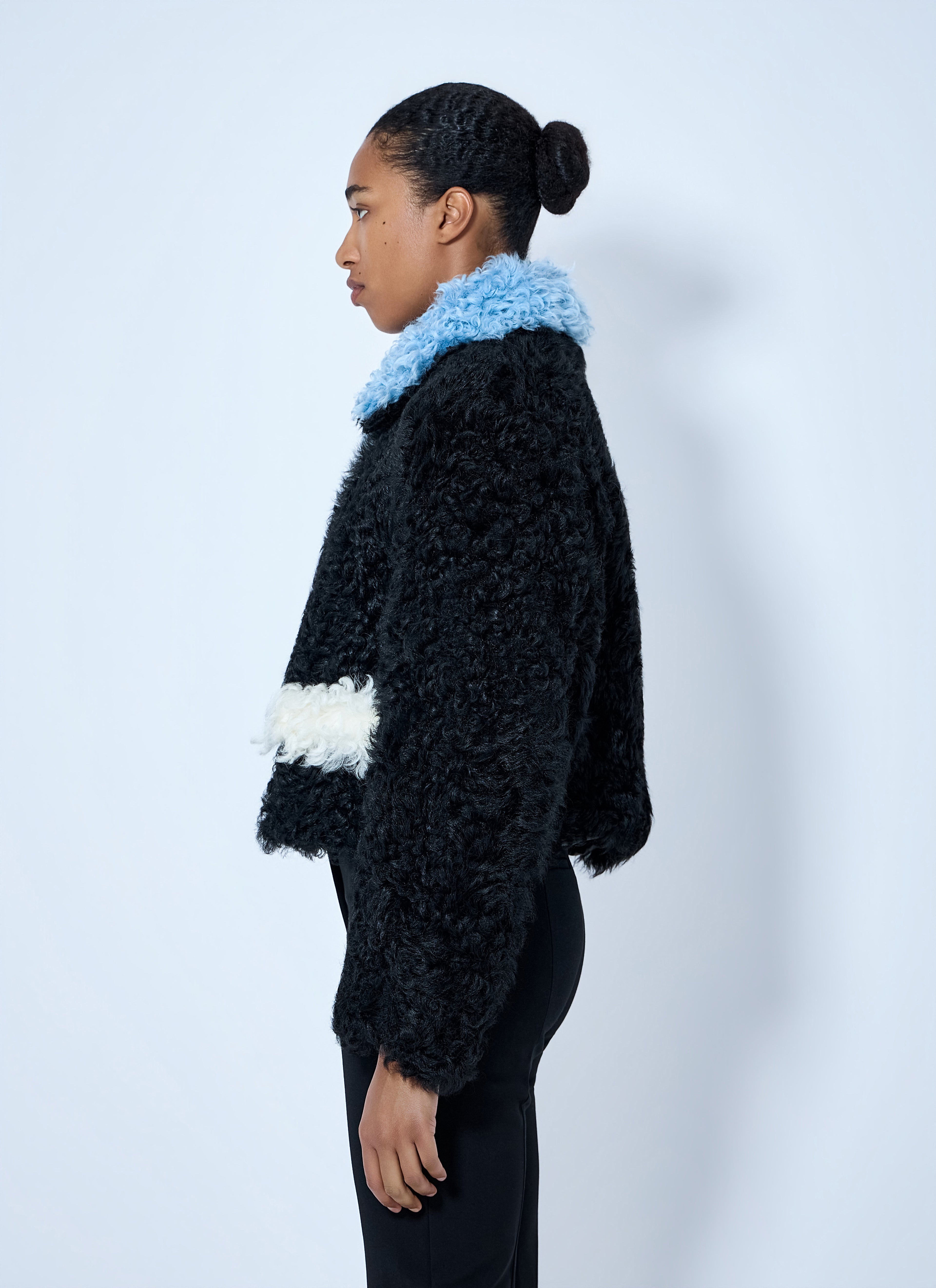 Curly Shearling Jacket