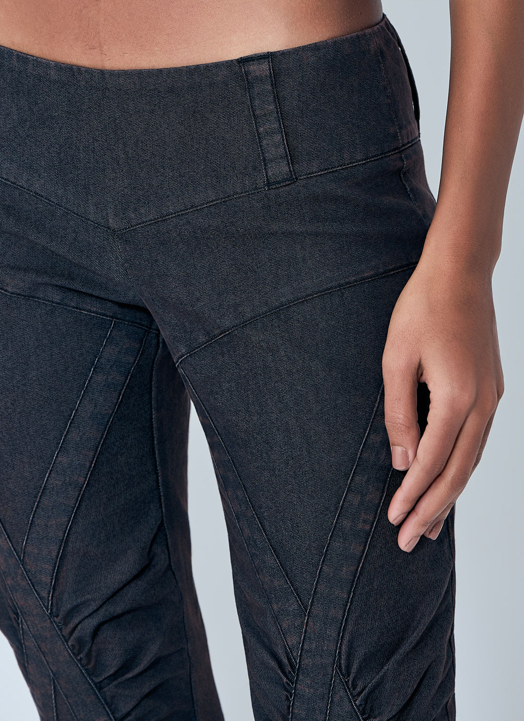 Cropped Flared Jeans