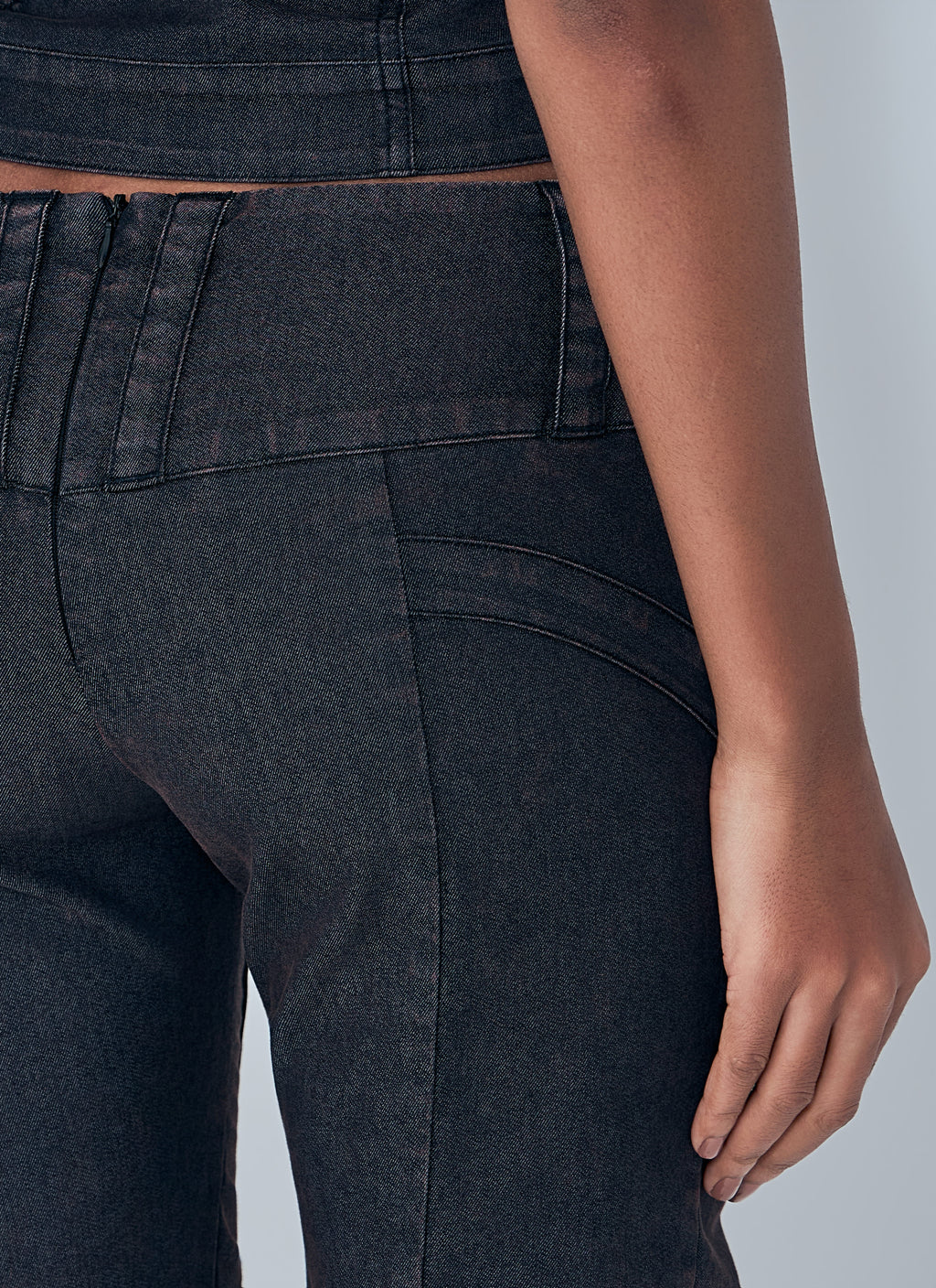 Cropped Flared Jeans